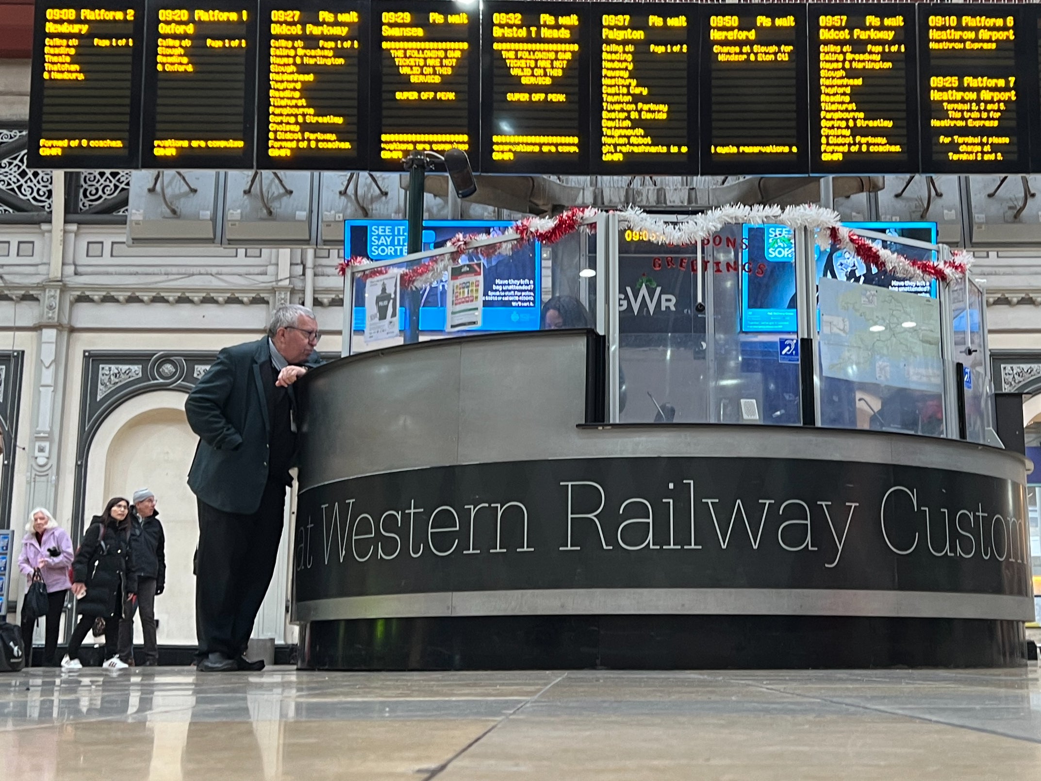 Going places? Paddington station in central London