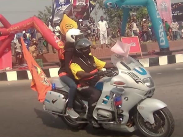 The Calabar carnival was being held two years after Covid pandemic