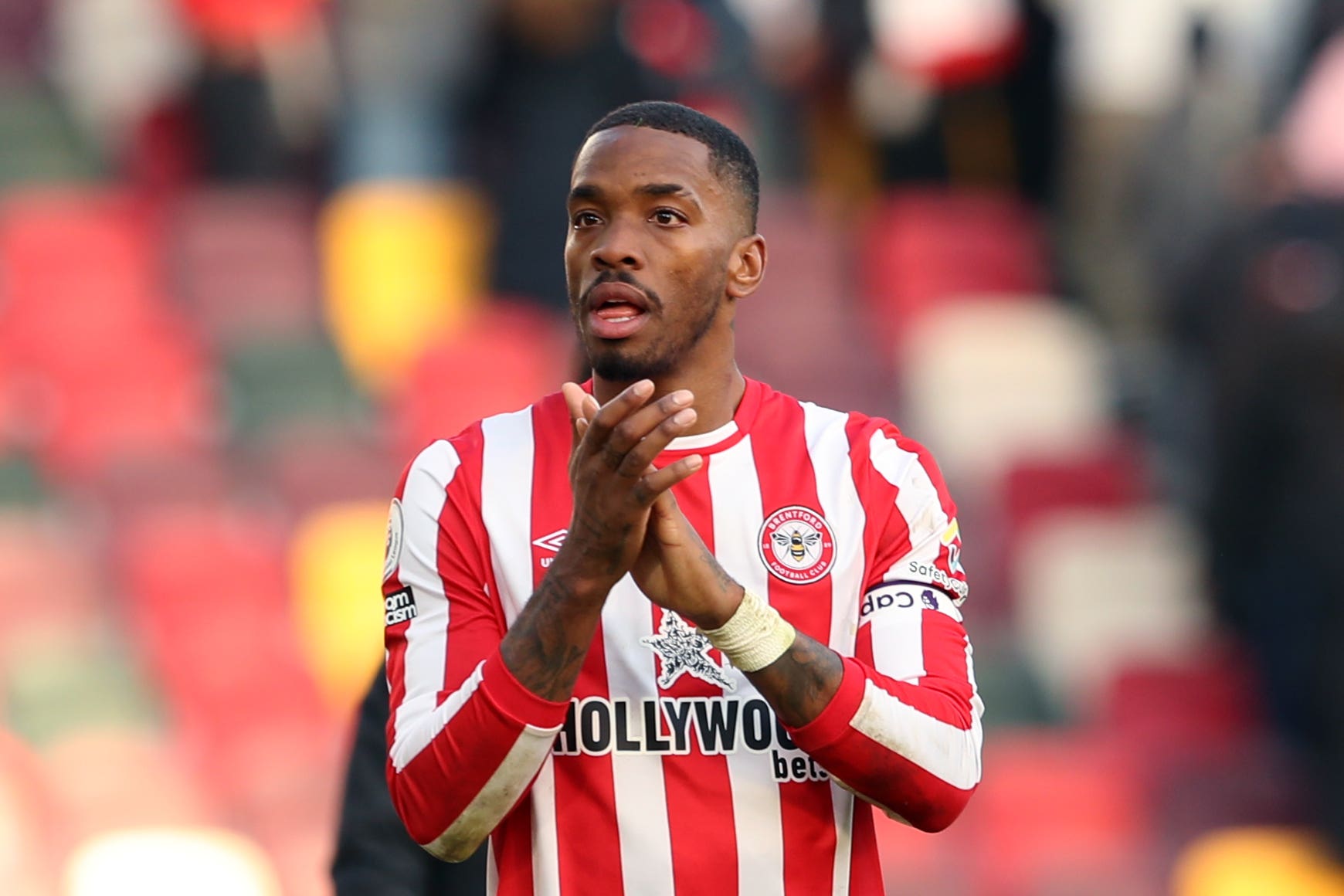 Brentford’s Ivan Toney scored against Tottenham on Boxing Day (Kieran Cleeves/PA).