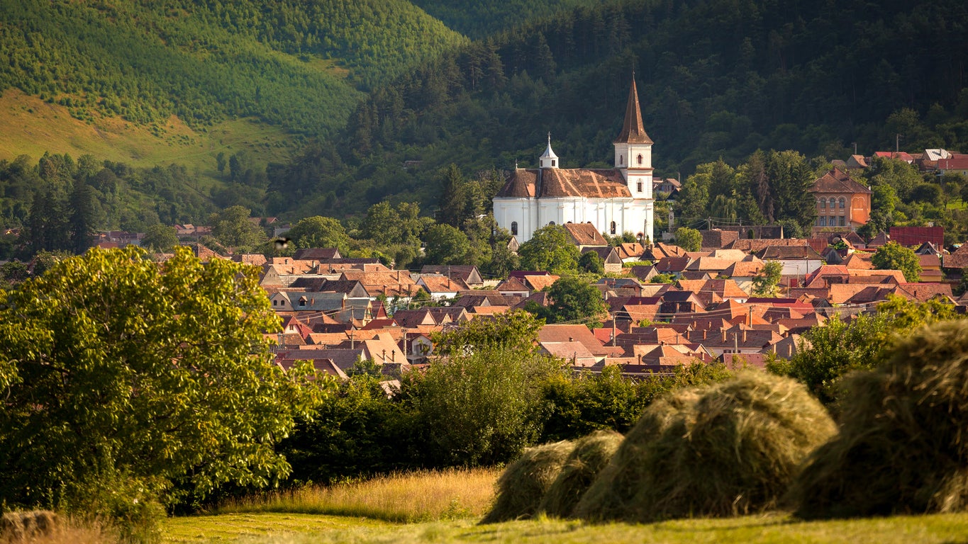 The Romanian village of Rășinari, in the country’s Transylvania region