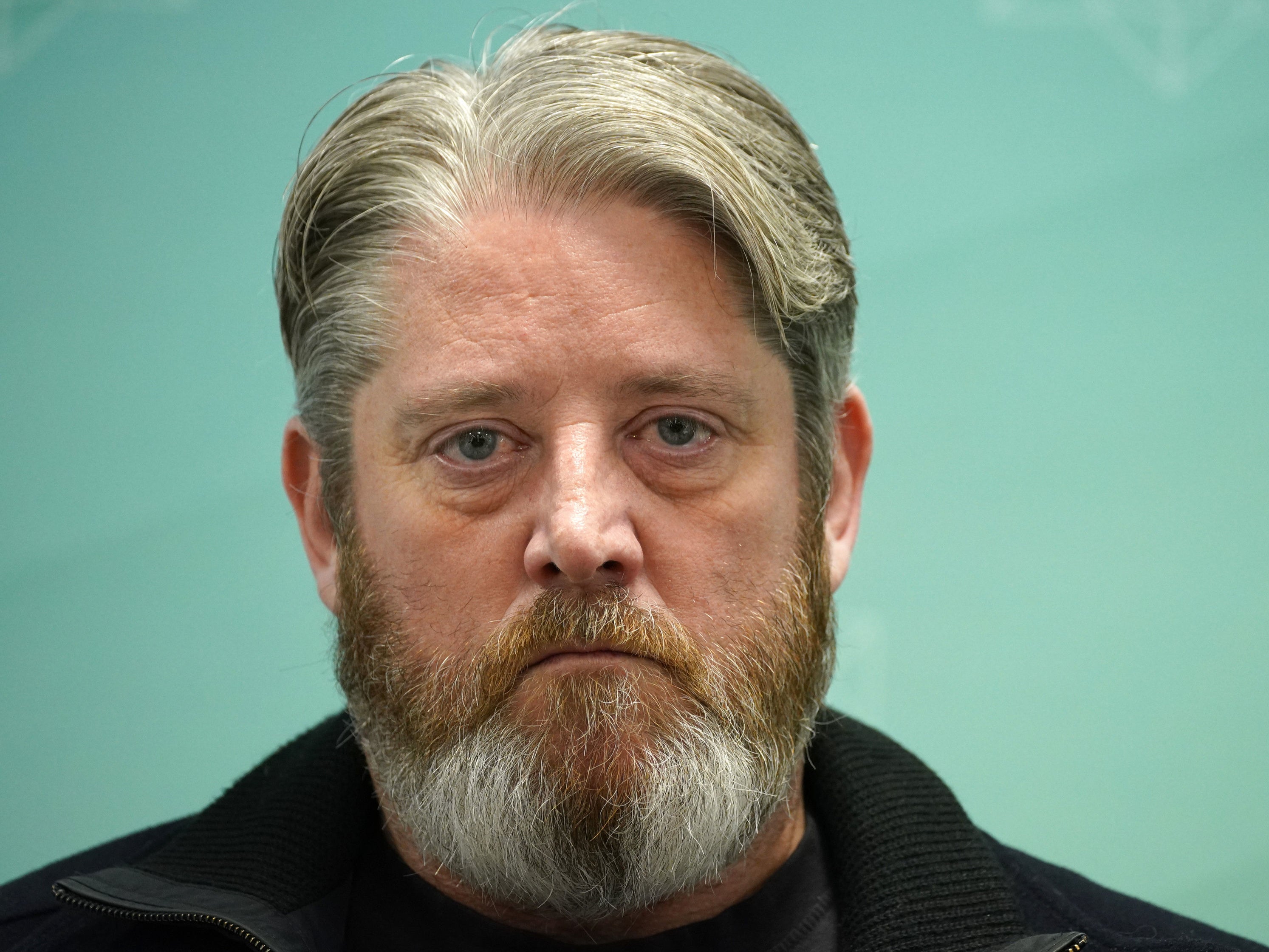 Tim Edwards during a press conference at Merseyside Police headquarters yesterday