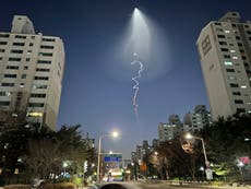 South Korea's unannounced rocket launch causes UFO scare