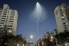 South Korea's unannounced rocket launch causes UFO scare