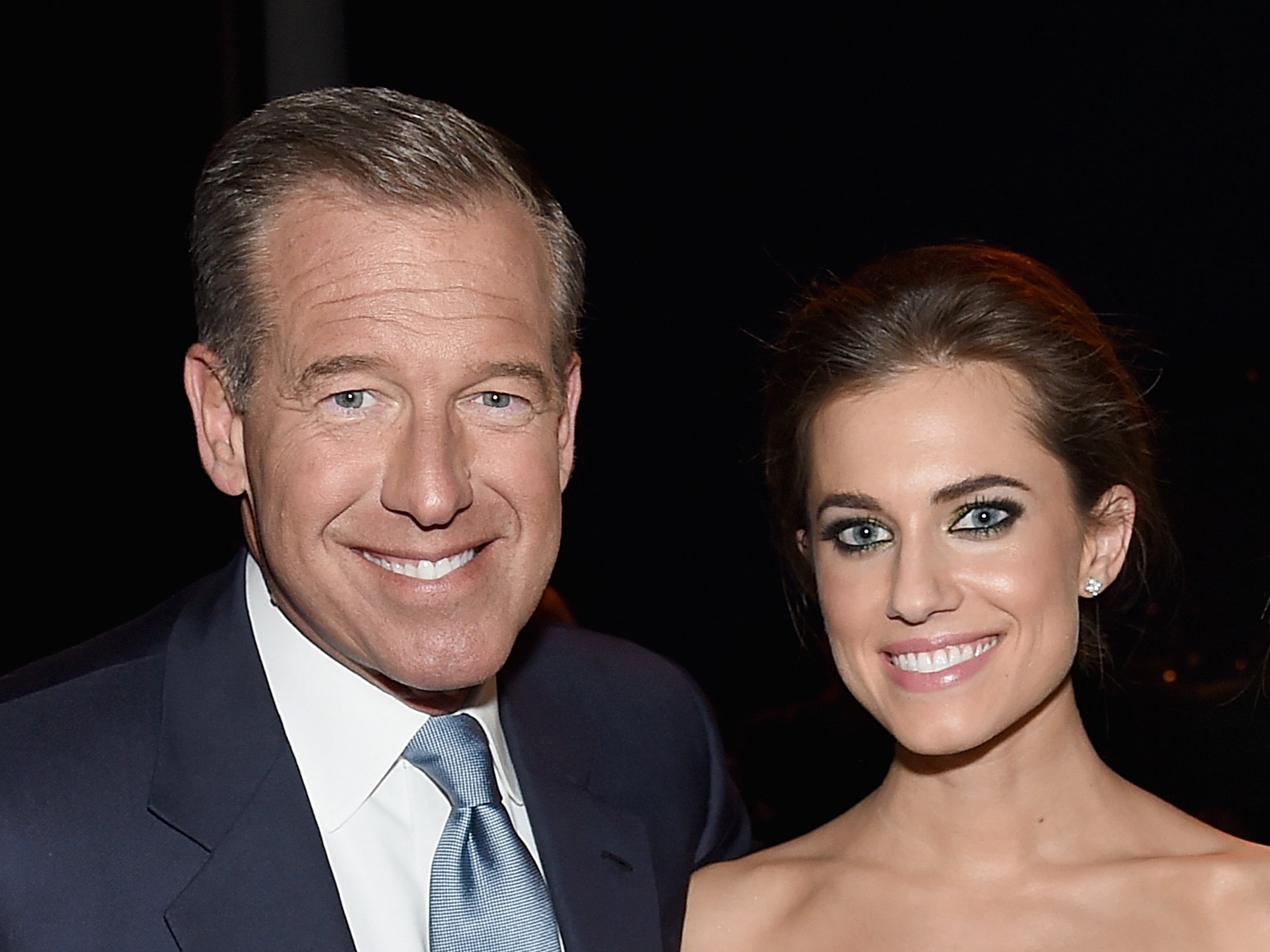 Brian Williams and Allison Williams