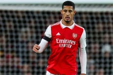 Mikel Arteta optimistic Arsenal will secure William Saliba contract extension