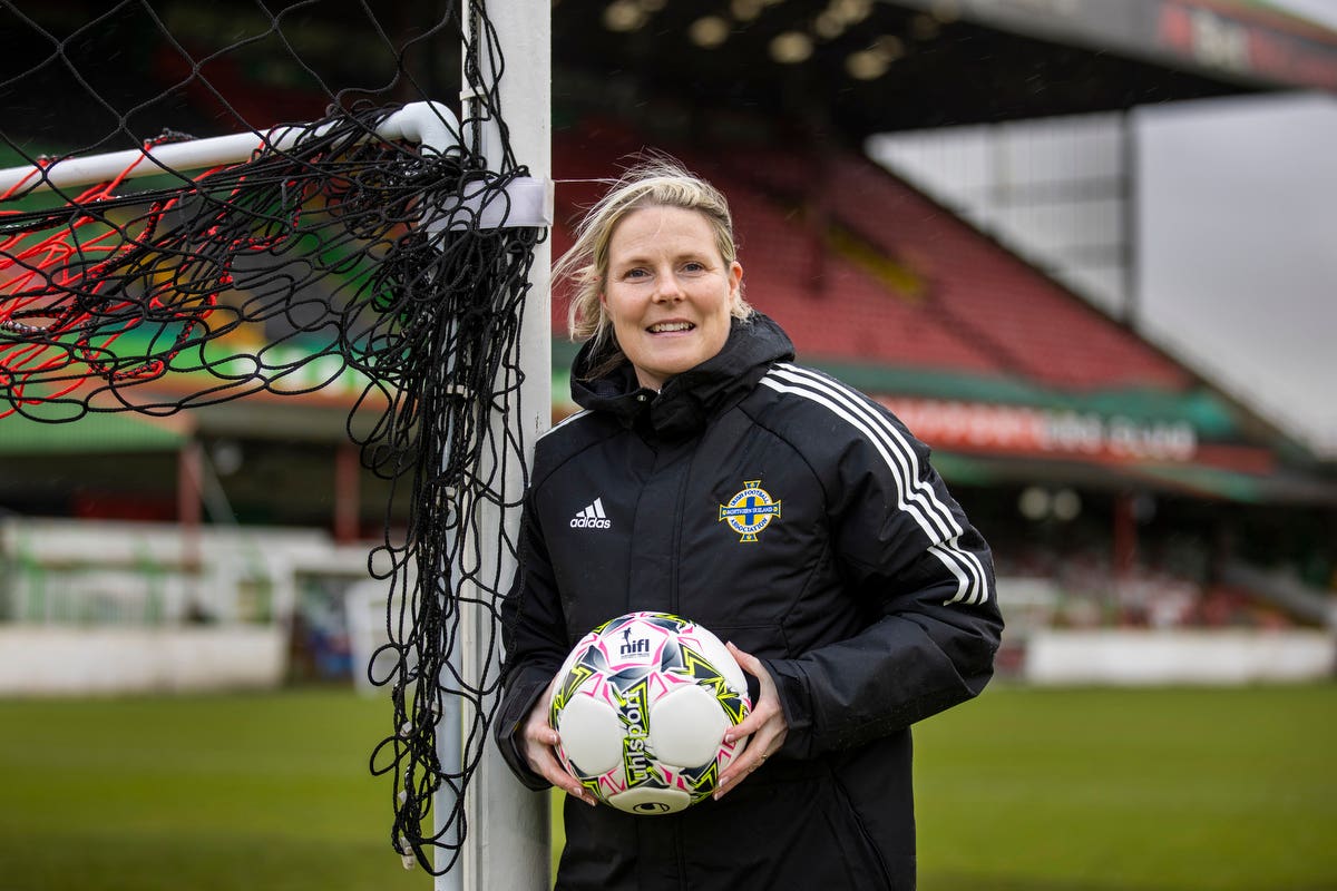 Gail Redmond hung up her boots on her playing career in 2016 (Liam McBurney/PA)