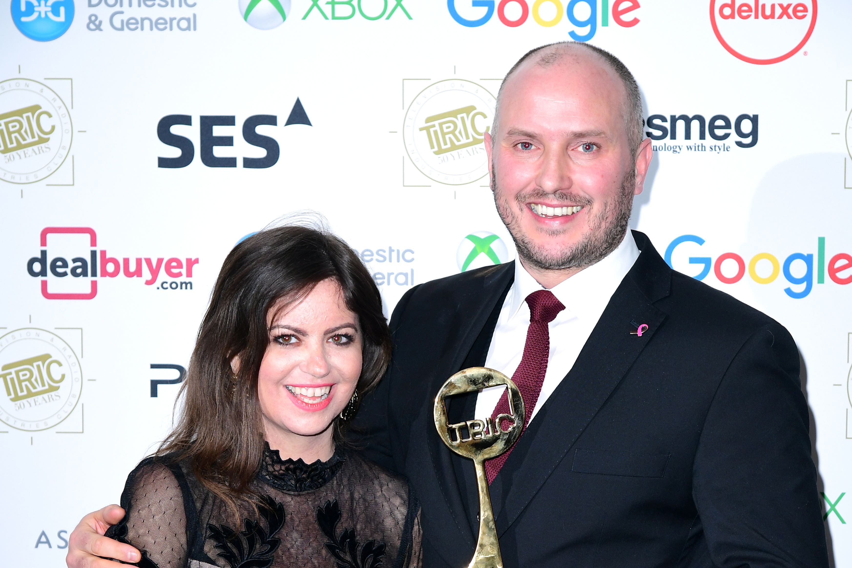 Deborah James (left) and Steve Bland (Ian West/PA)