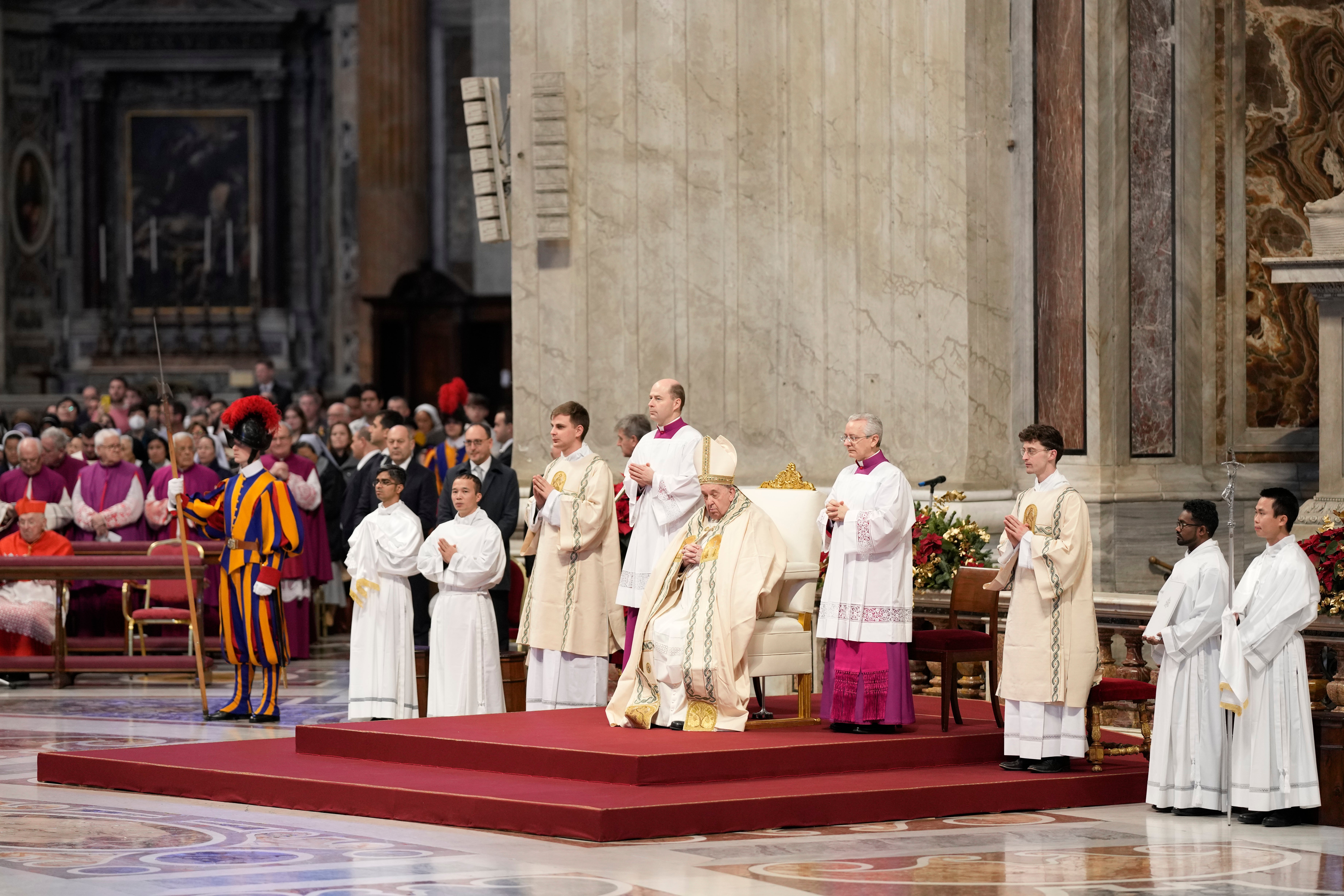 Vatican Pope New Year