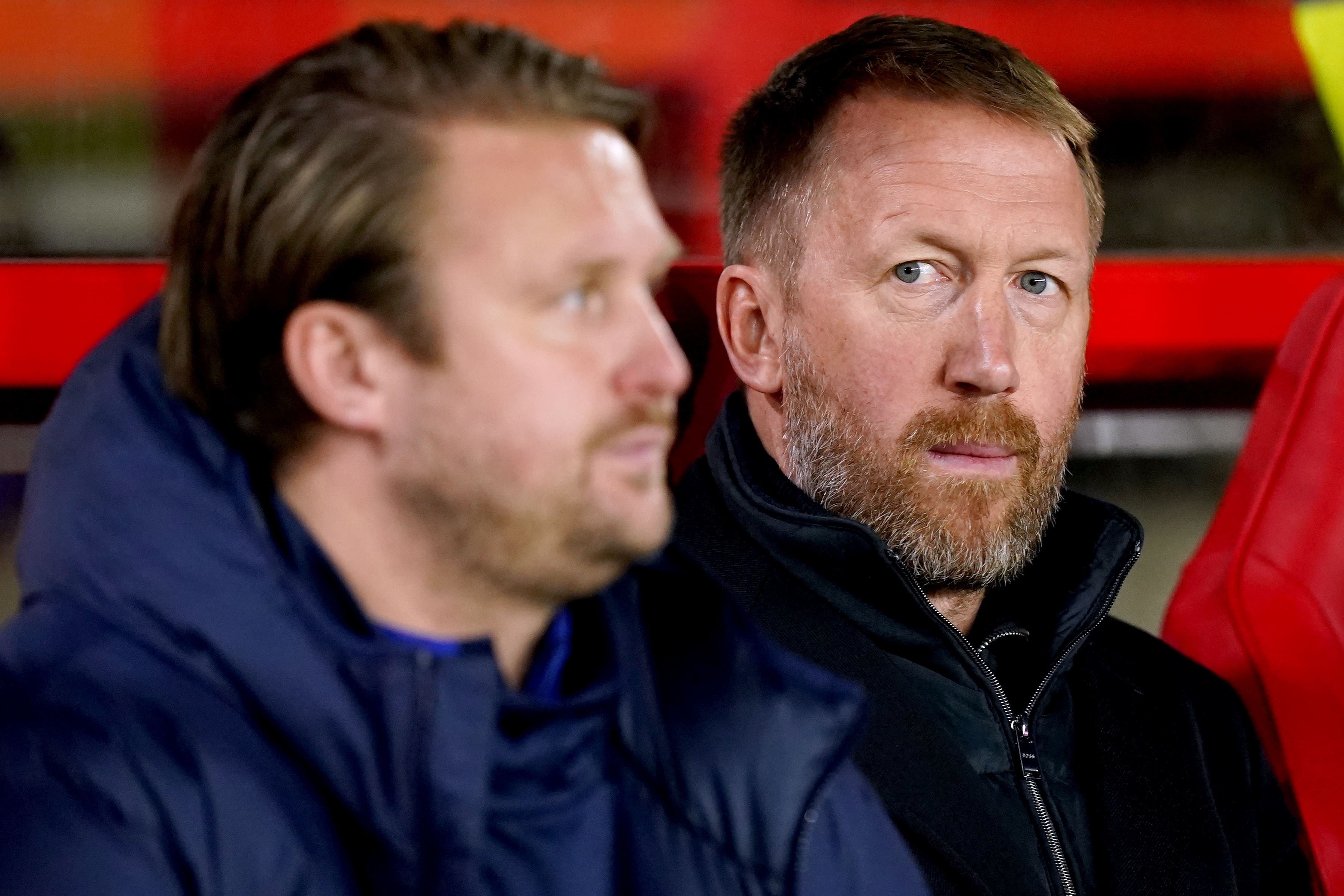 Graham Potter (right) is expected to welcome new arrivals this month (Mike Egerton/PA)