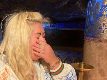 Gemma Collins was ‘overcome with emotion’ in Bethlehem