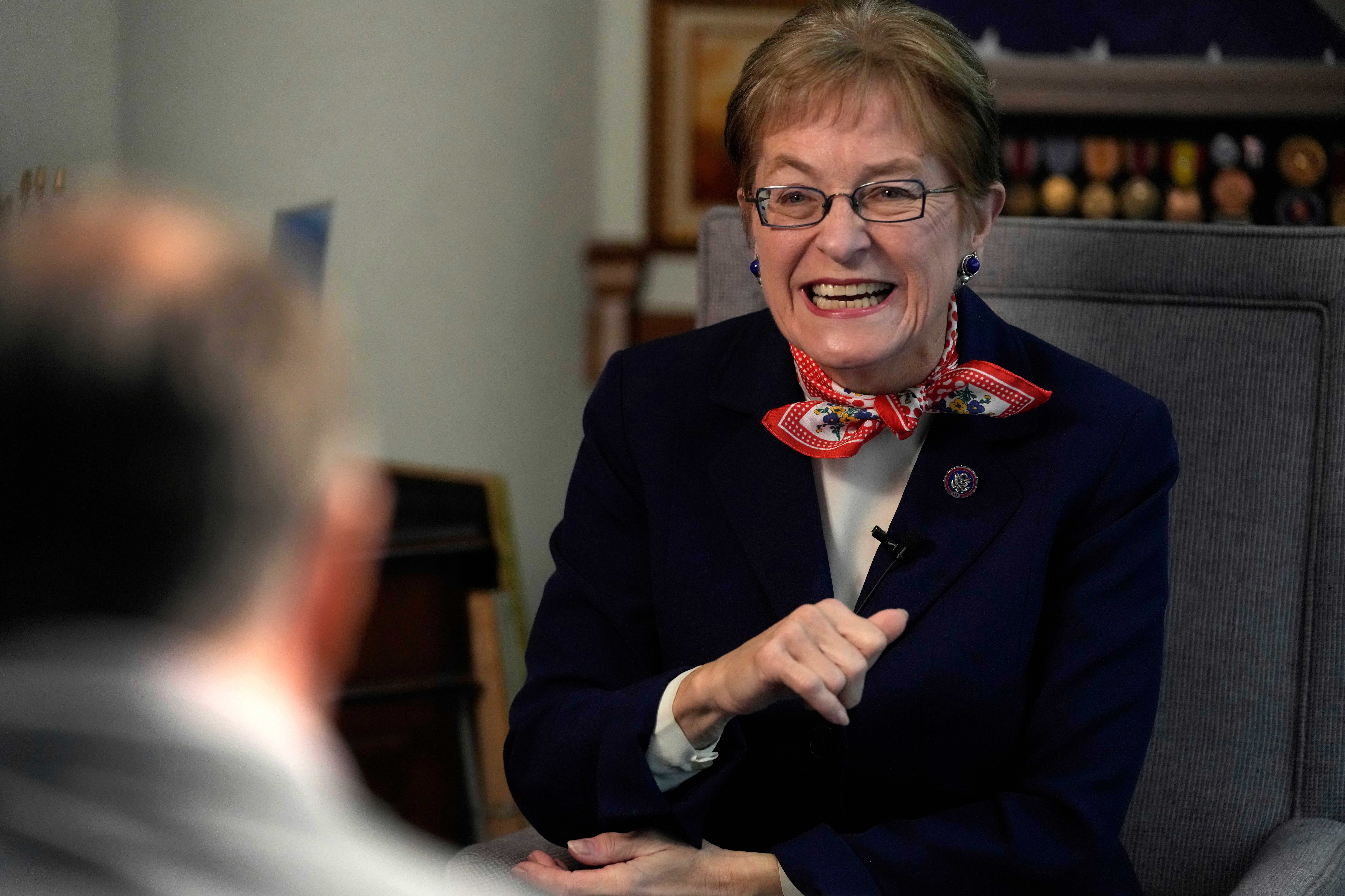 The AP Interview Longest Serving Congresswoman
