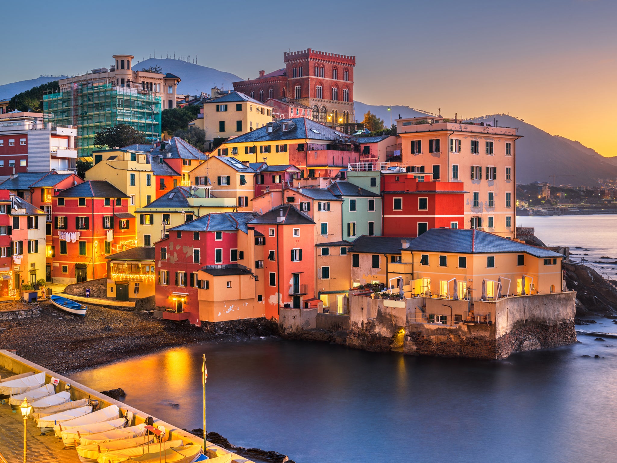 Genoa is just one of the many destinations your can pack into your trip