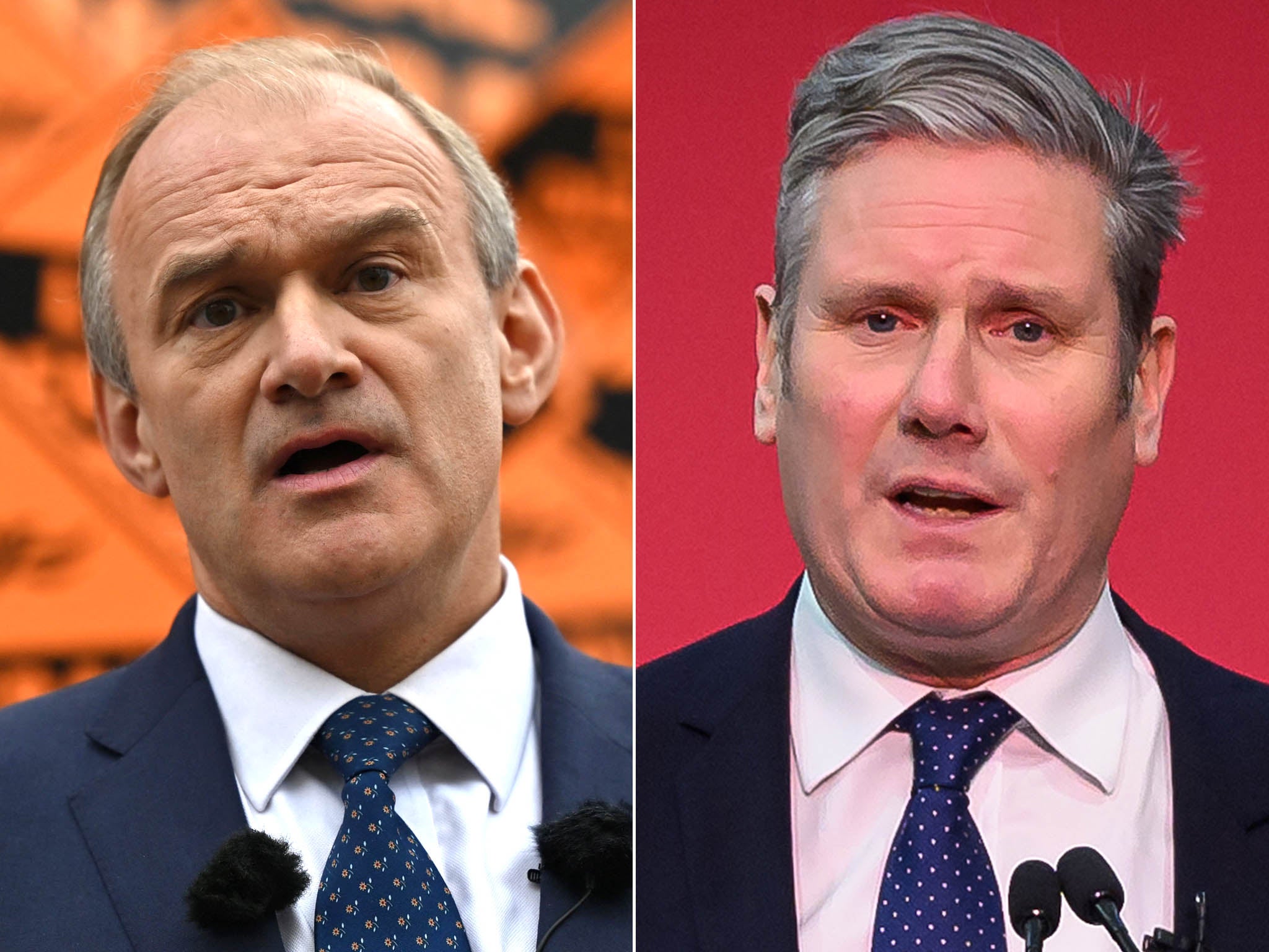 Ed Davey and Keir Starmer have been urged to work together