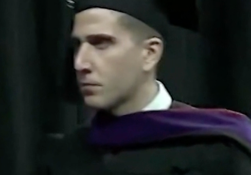 Bryan Kohberger receiving his bachelor’s degree from Desales University in Pennsylvania in 2020