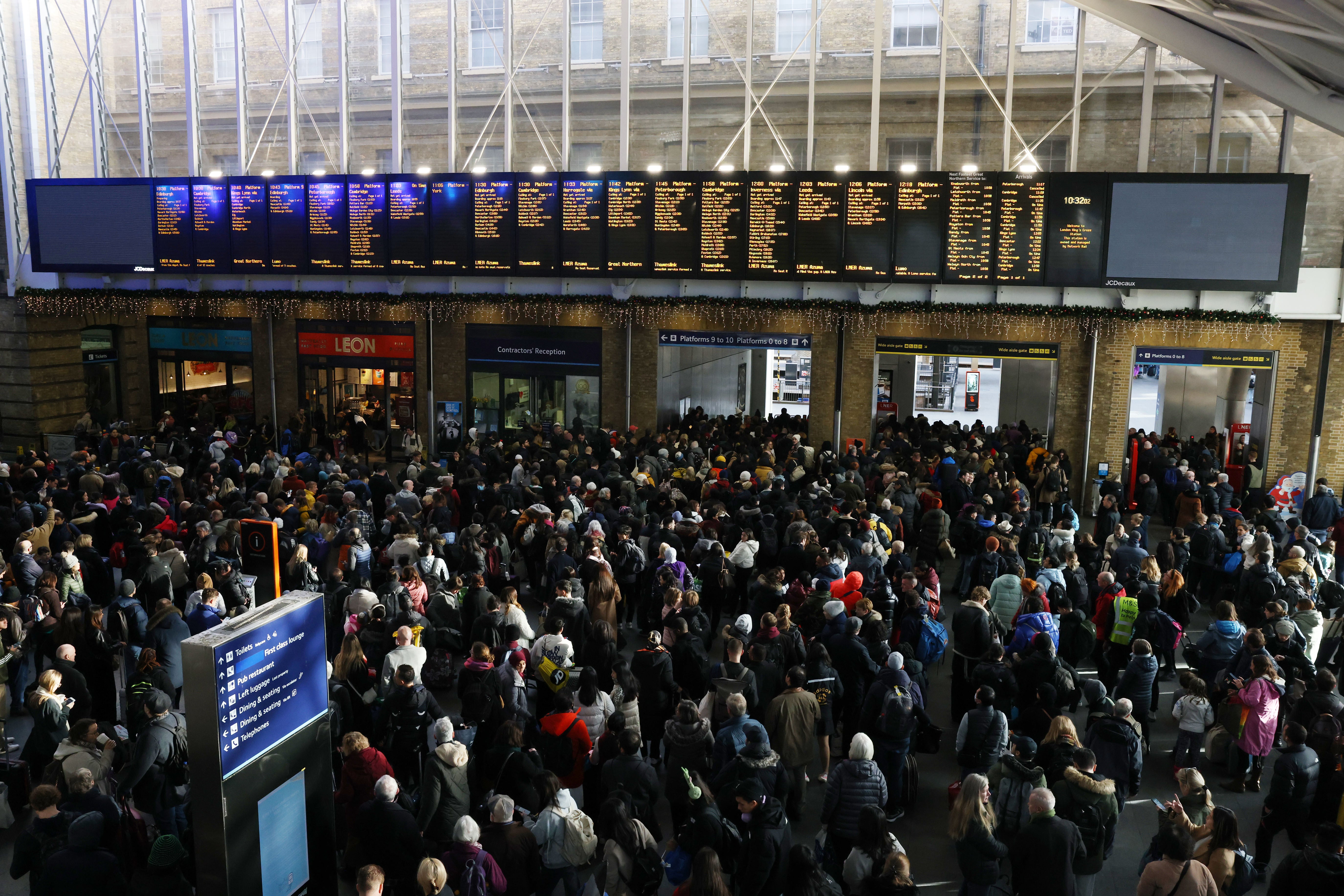 Train strikes – live: Five-day walkout begins today as government issues stark rail warning