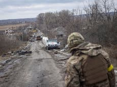 Ukraine war news – live: Russian losses spark calls for commanders to be punished