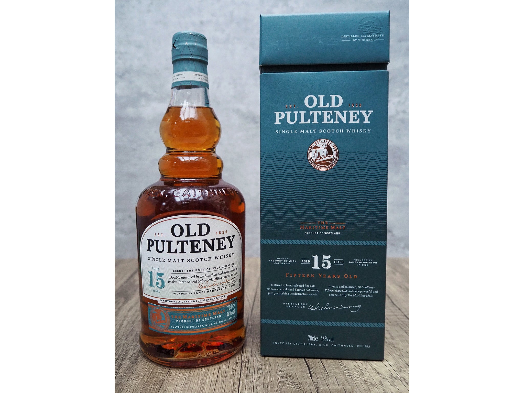 Old Pulteney 15 year old