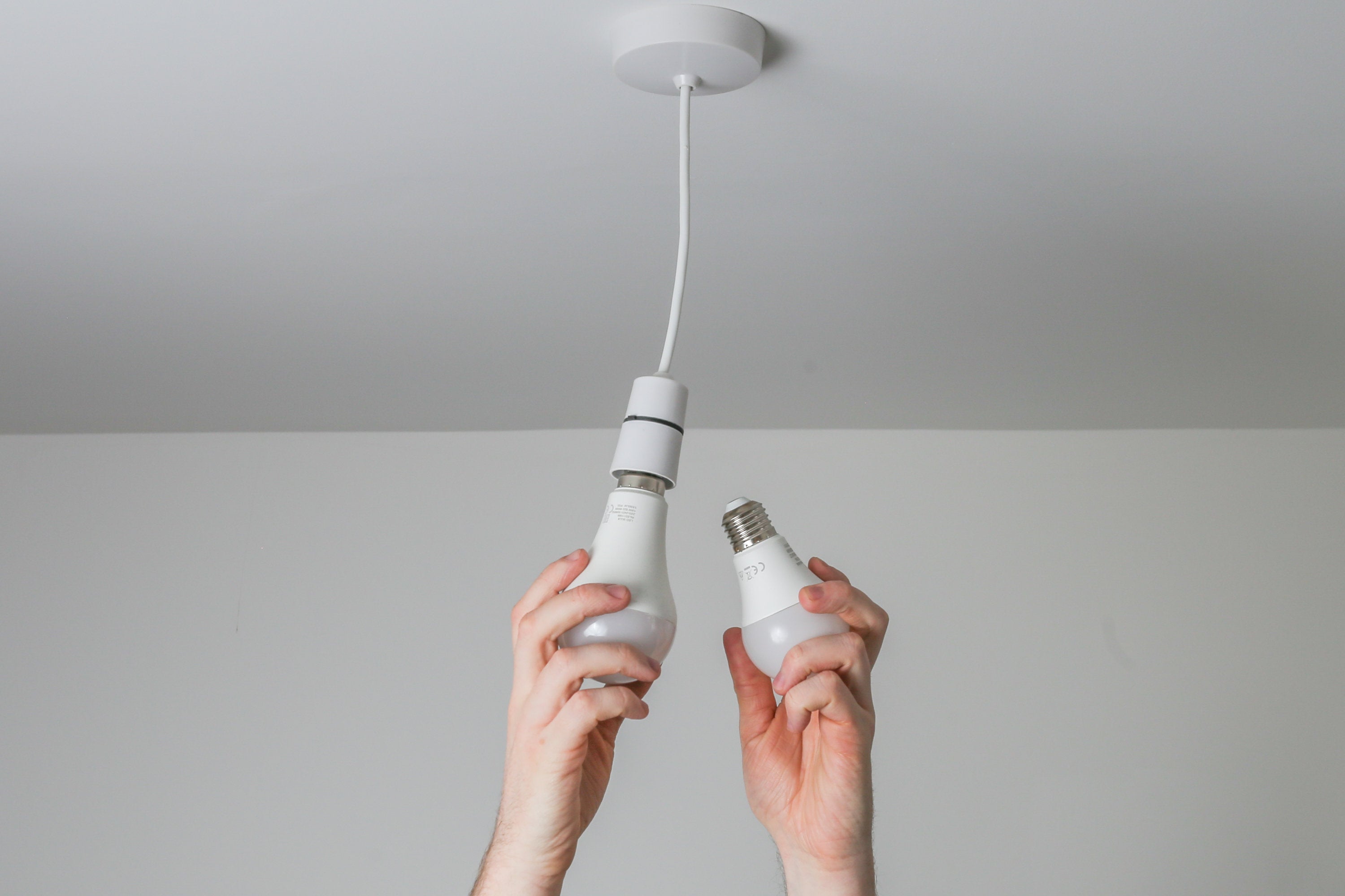 Only 54 per cent of Brits believe they are capable of changing a light bulb