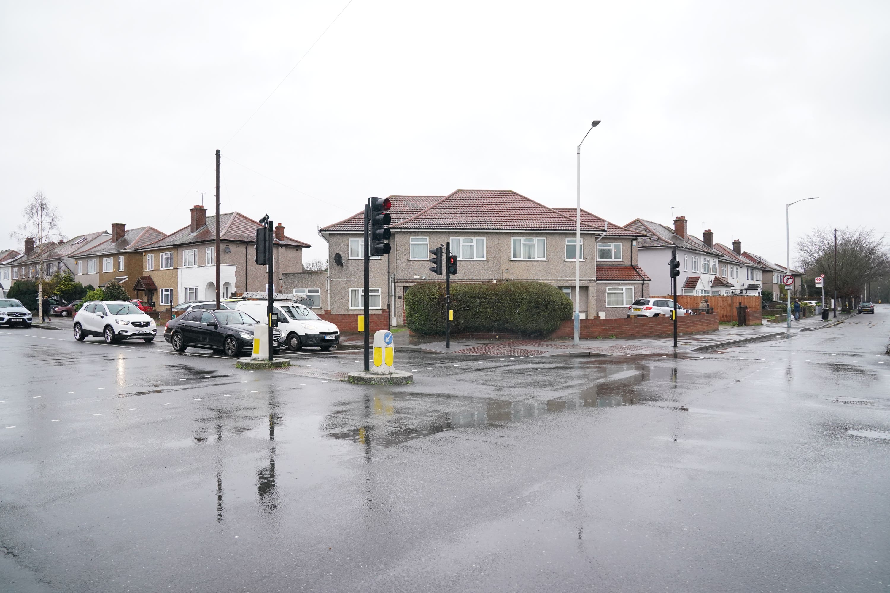 A 60-year-old man who was a resident at a care centre in Lansbury Drive, Hayes, died shortly before midnight on Monday. (Jonathan Brady/PA)