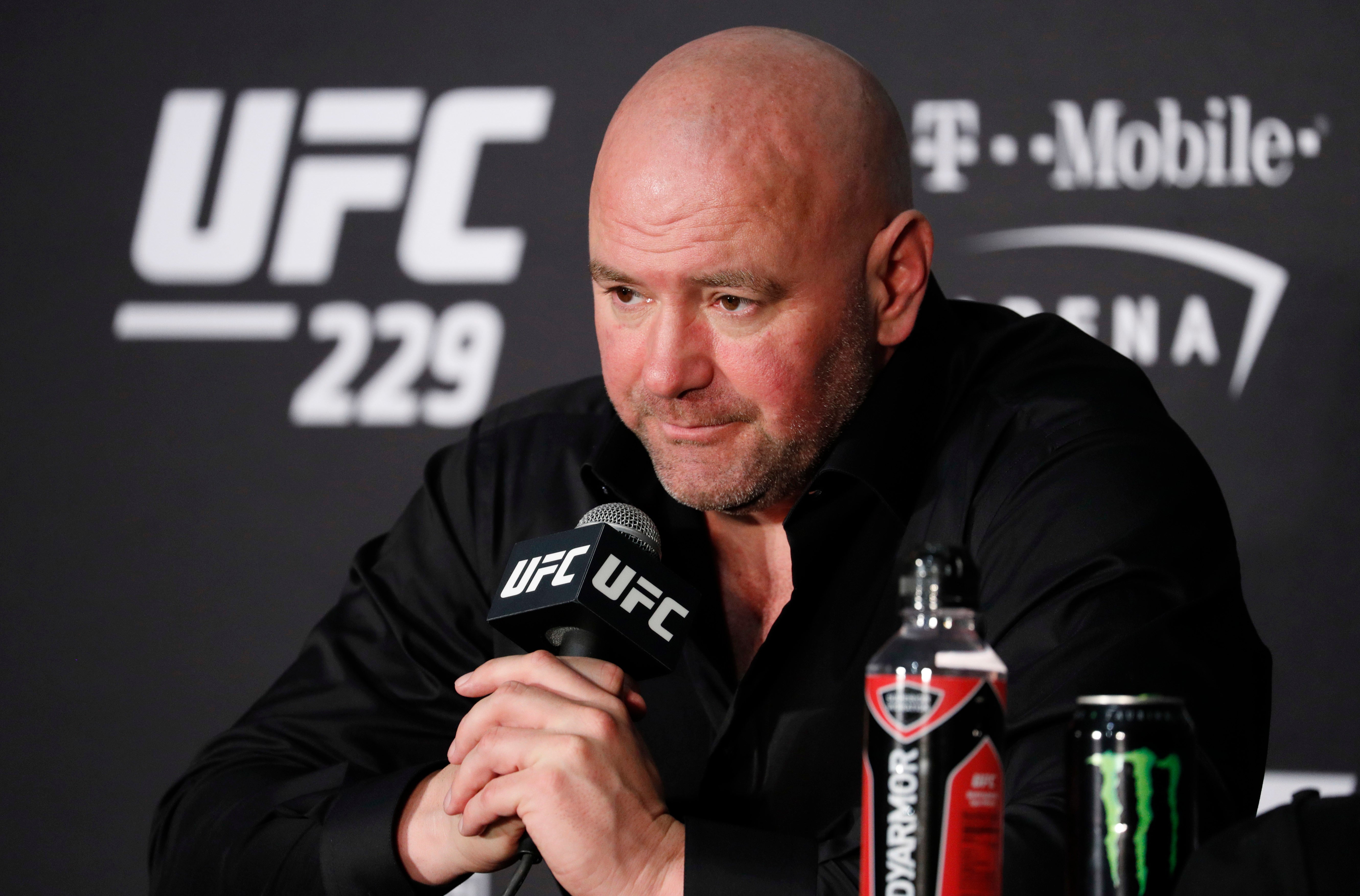 UFC president Dana White was filmed slapping his wife twice on New Year’s Eve