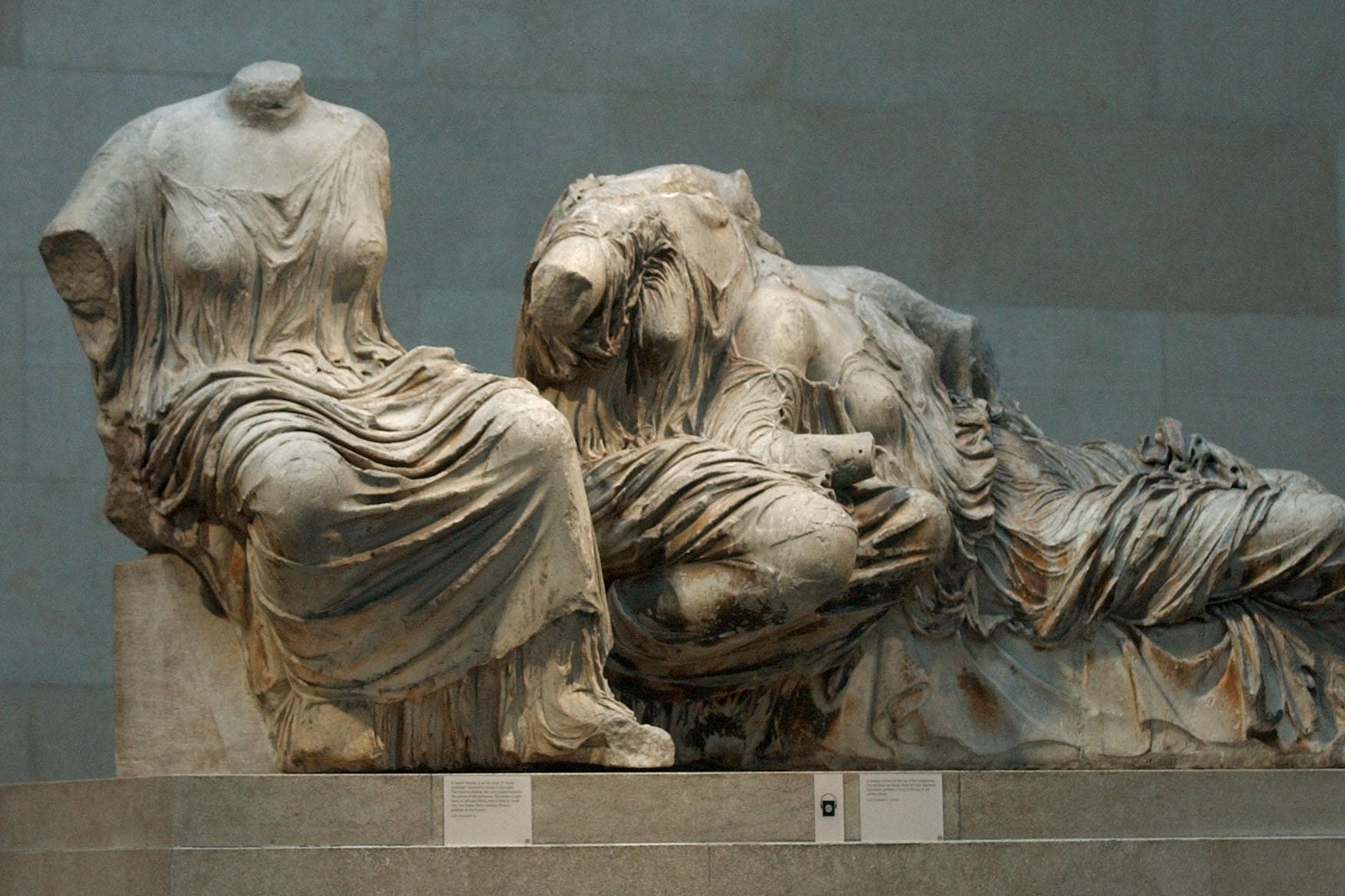 The Parthenon Marbles in London’s British Museum