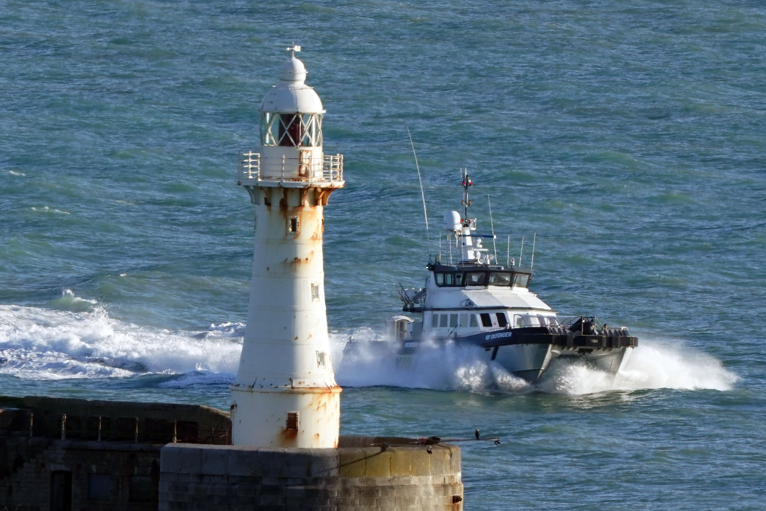 New laws are the ‘most important thing’ the Government needs to do to curb Channel crossings, Rishi Sunak said (Gareth Fuller/PA)