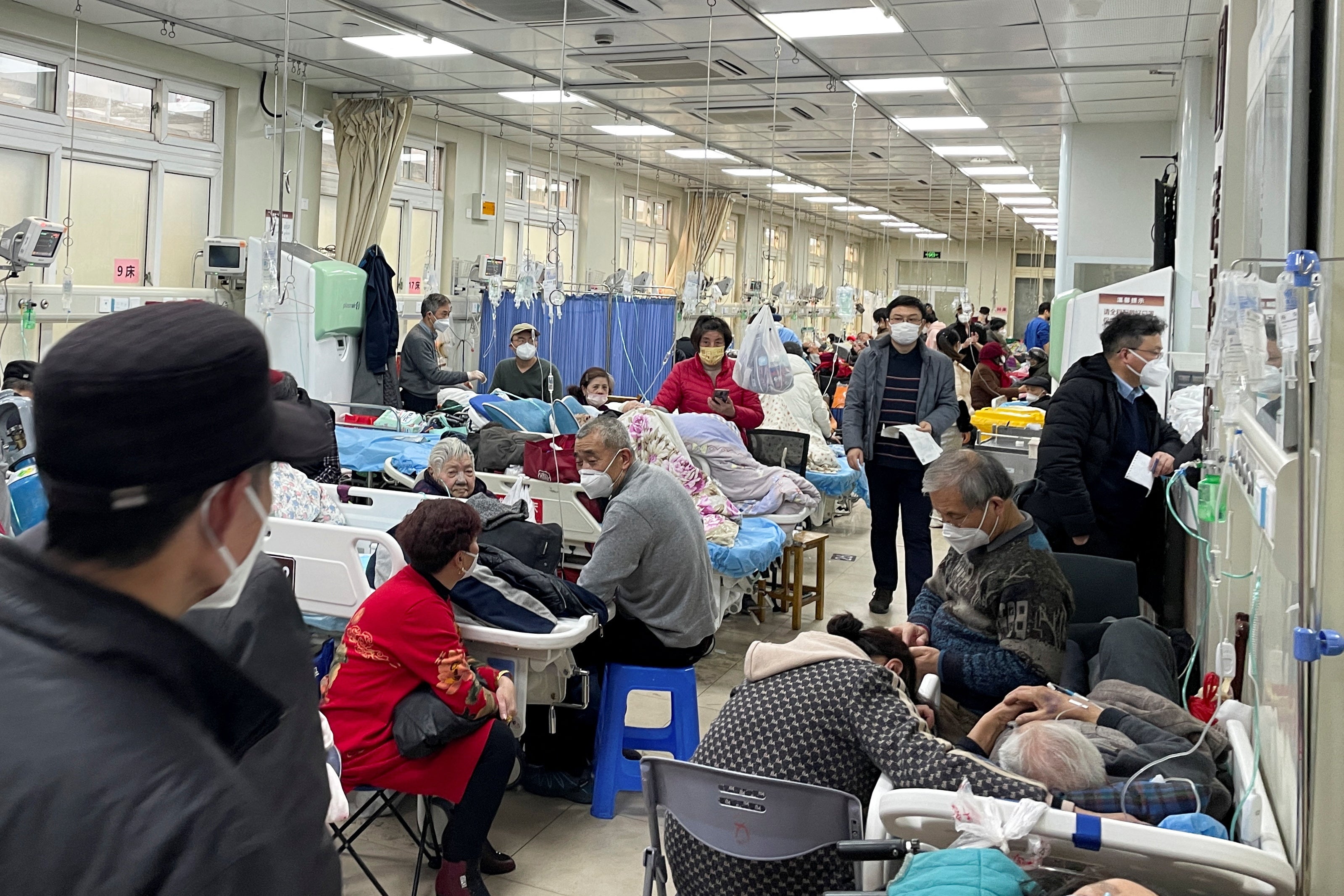 The emergency department of a hospital in Shangai