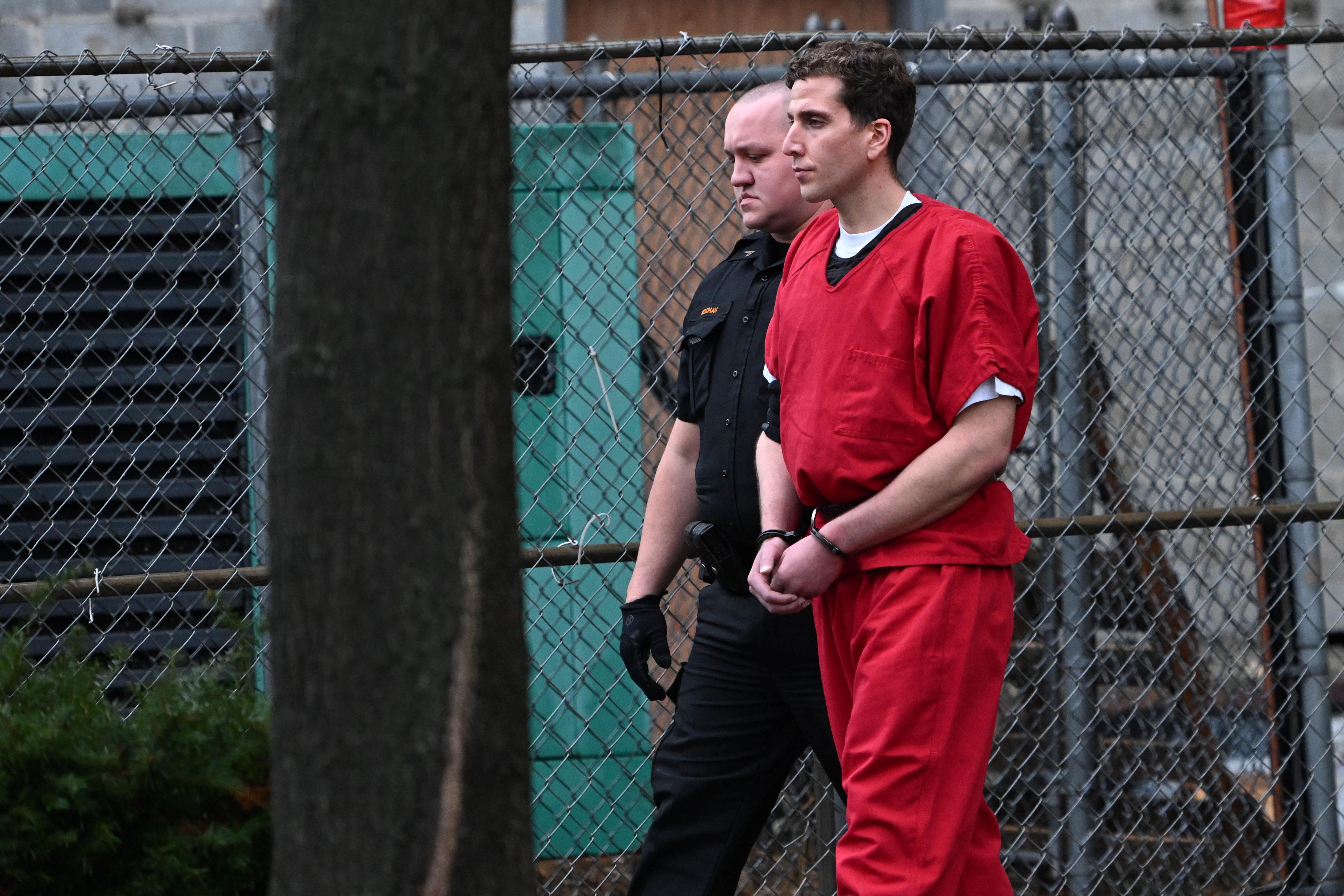 Bryan Christopher Kohberger, a graduate student jailed on charges of first-degree murder in the stabbing deaths of four University of Idaho students more than six weeks ago, departs court after an extradition hearing in Stroudsburg, Pennsylvania, U.S. January 3, 2023