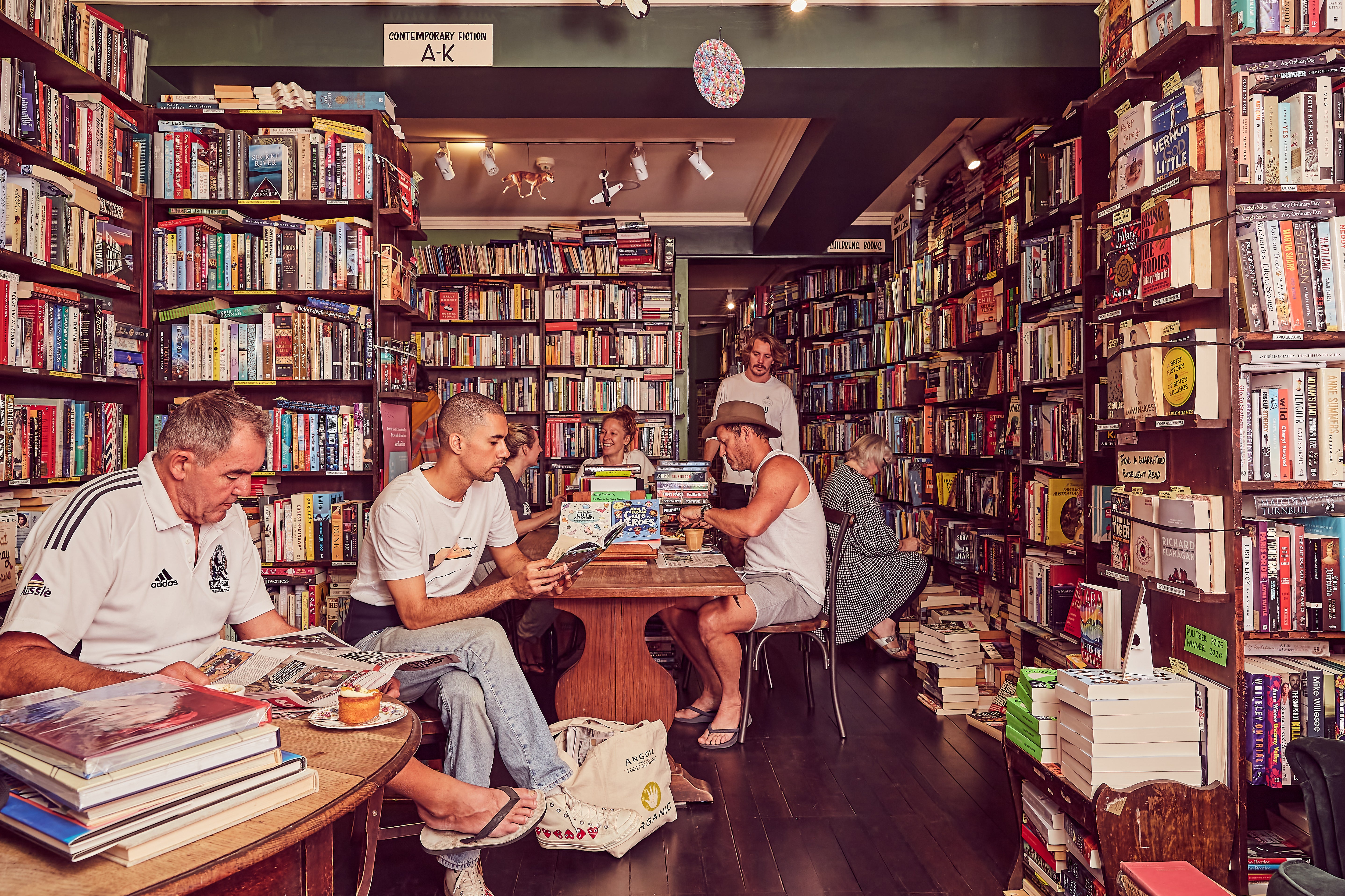 Gertrude & Alice is a bookshop-meets-cafe