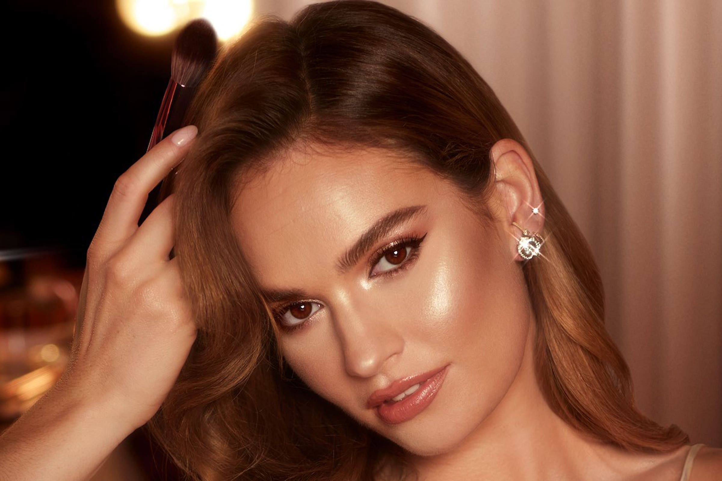 Lily James (Charlotte Tilbury Beauty/PA)