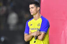 Cristiano Ronaldo banned from making Al-Nassr debut