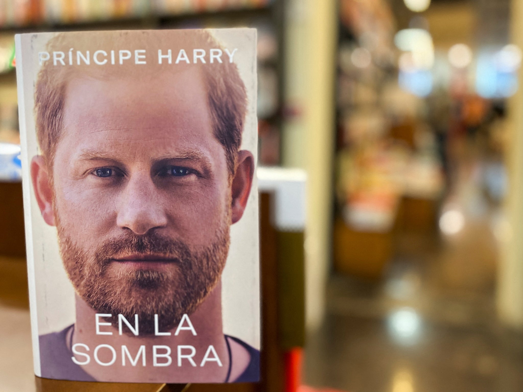 Britain's Prince Harry's book "Spare" is seen in a bookstore, before its official release date, in Barcelona, Spain January 5, 2023.