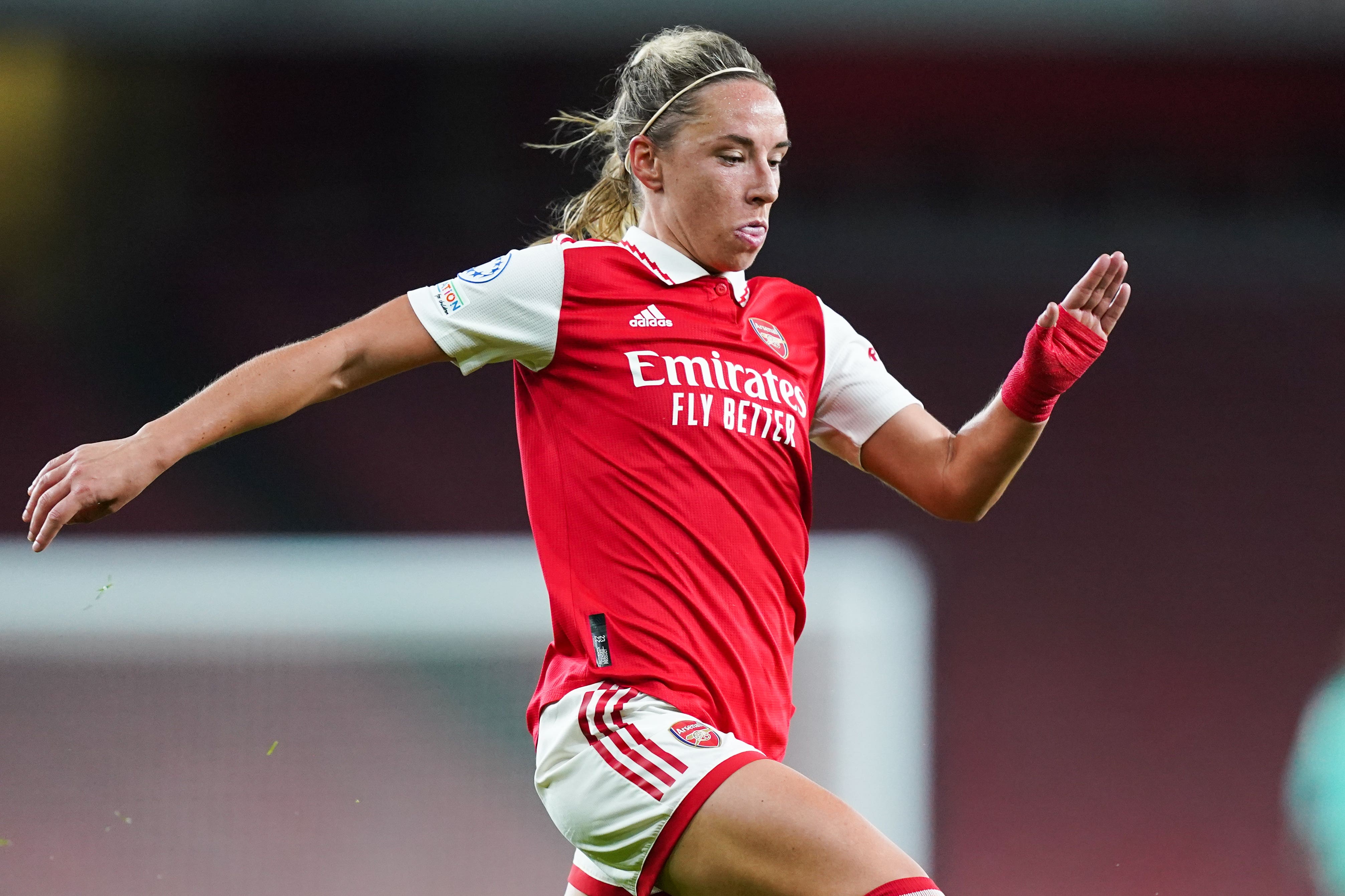 Jordan Nobbs has joined WSL side Aston Villa from Arsenal (James Manning/PA)