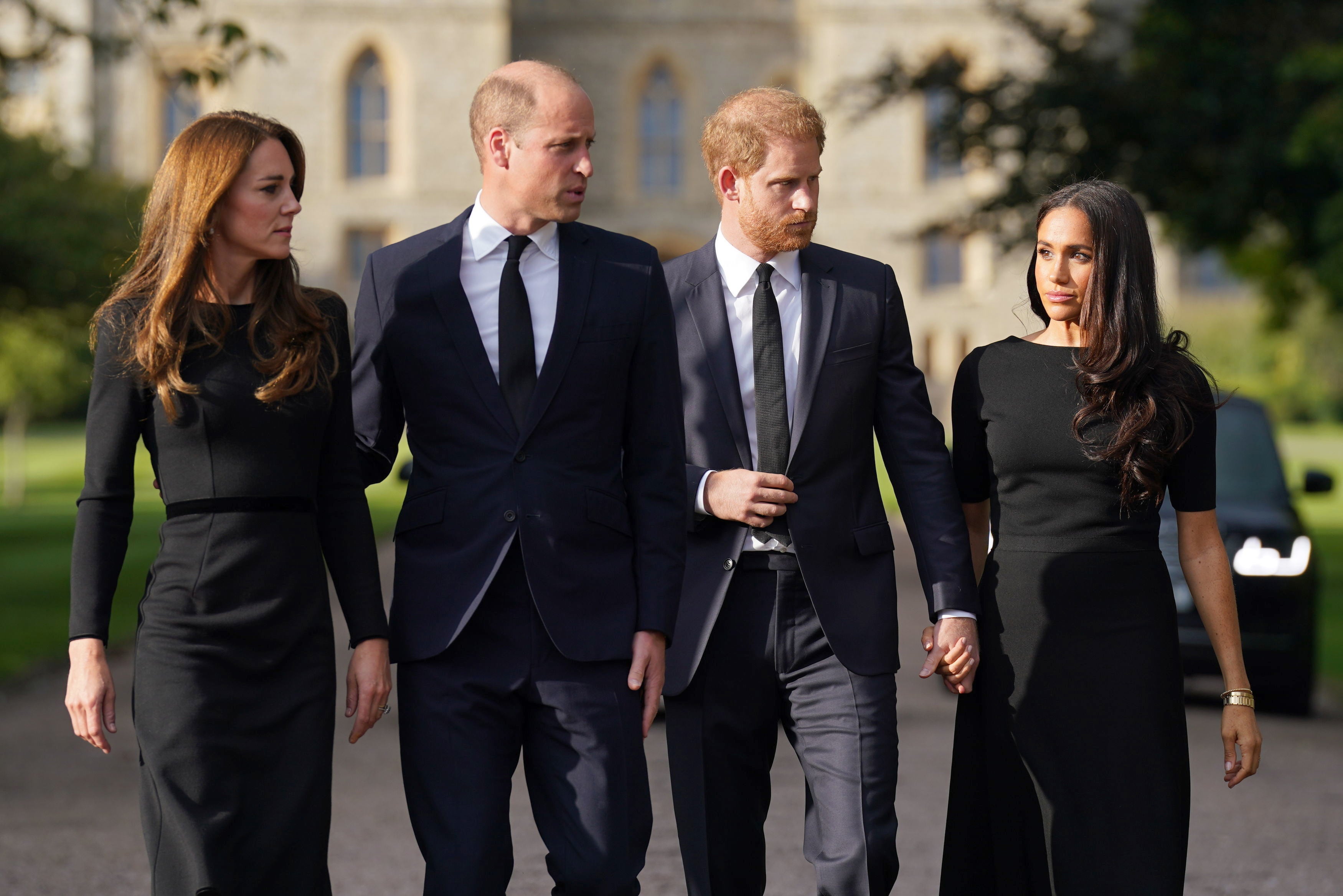 The alleged altercation with William followed a row about Meghan, Harry claims