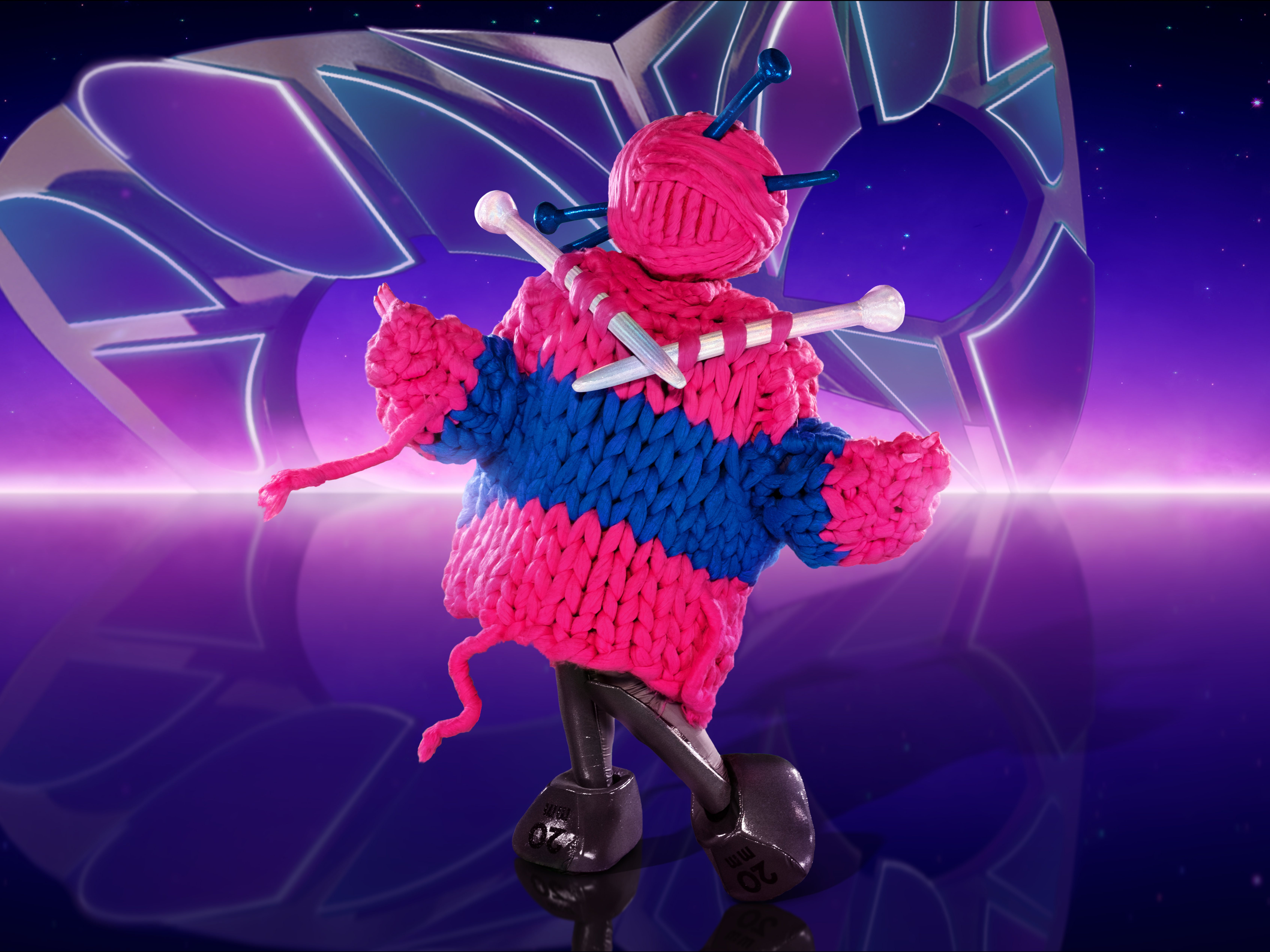 Knitting on ‘The Masked Singer’