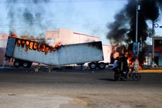 Video shows cartel gunmen attacking Mexican plane over arrest of El Chapo’s son