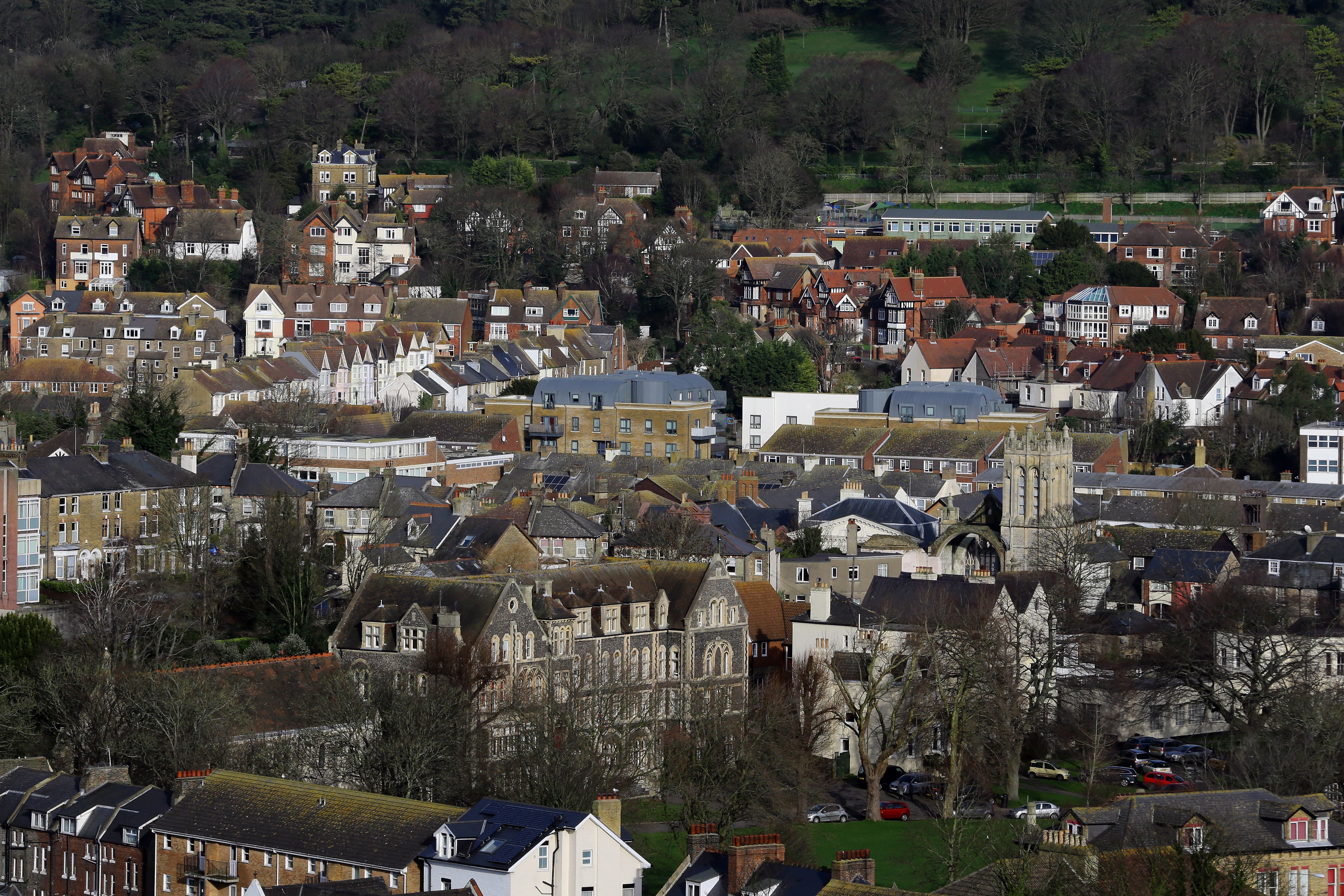 The average UK house price fell for the fourth month in a row in December, according to Halifax (Gareth Fuller/PA)