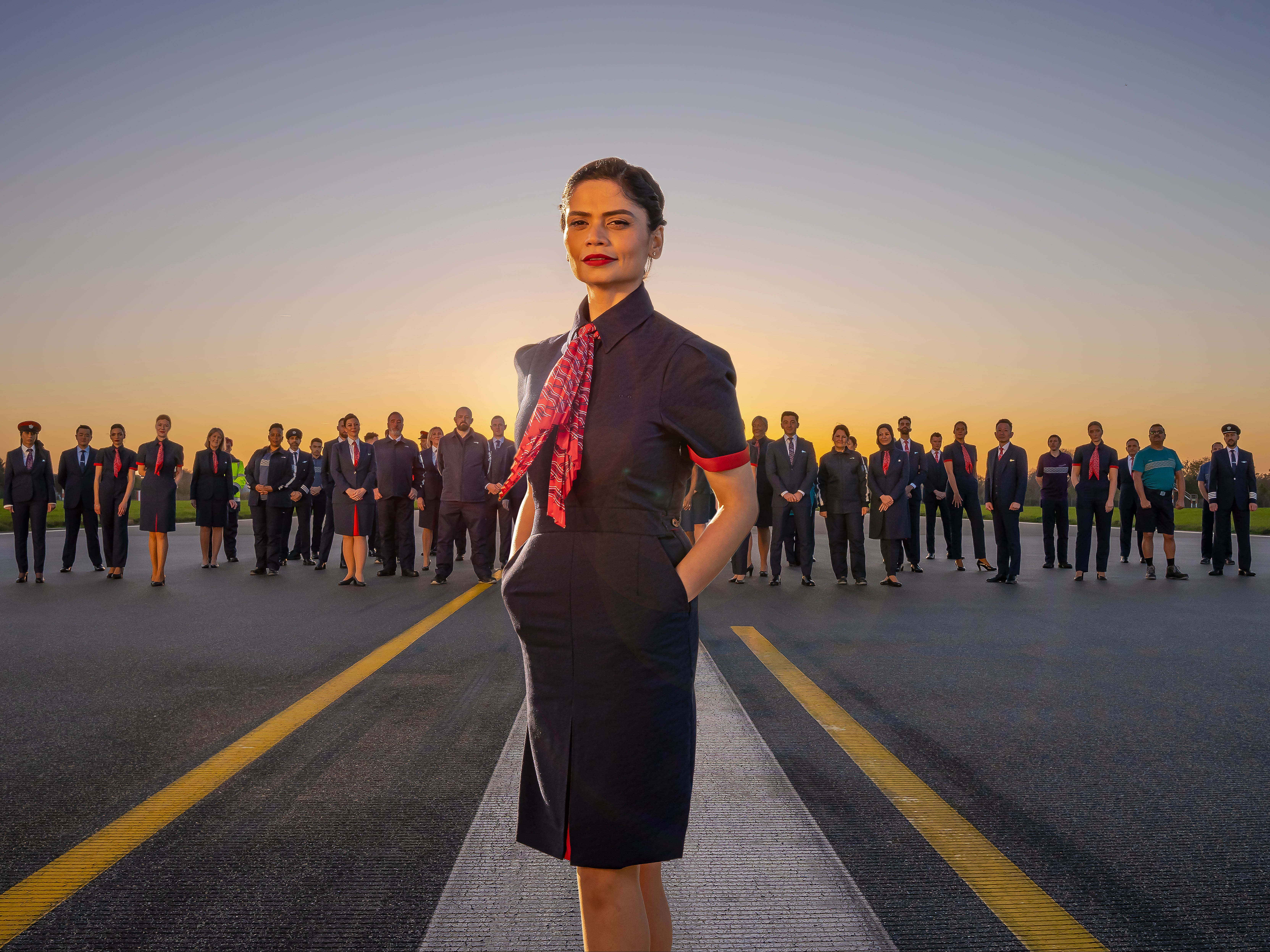 British Airways’ new uniforms