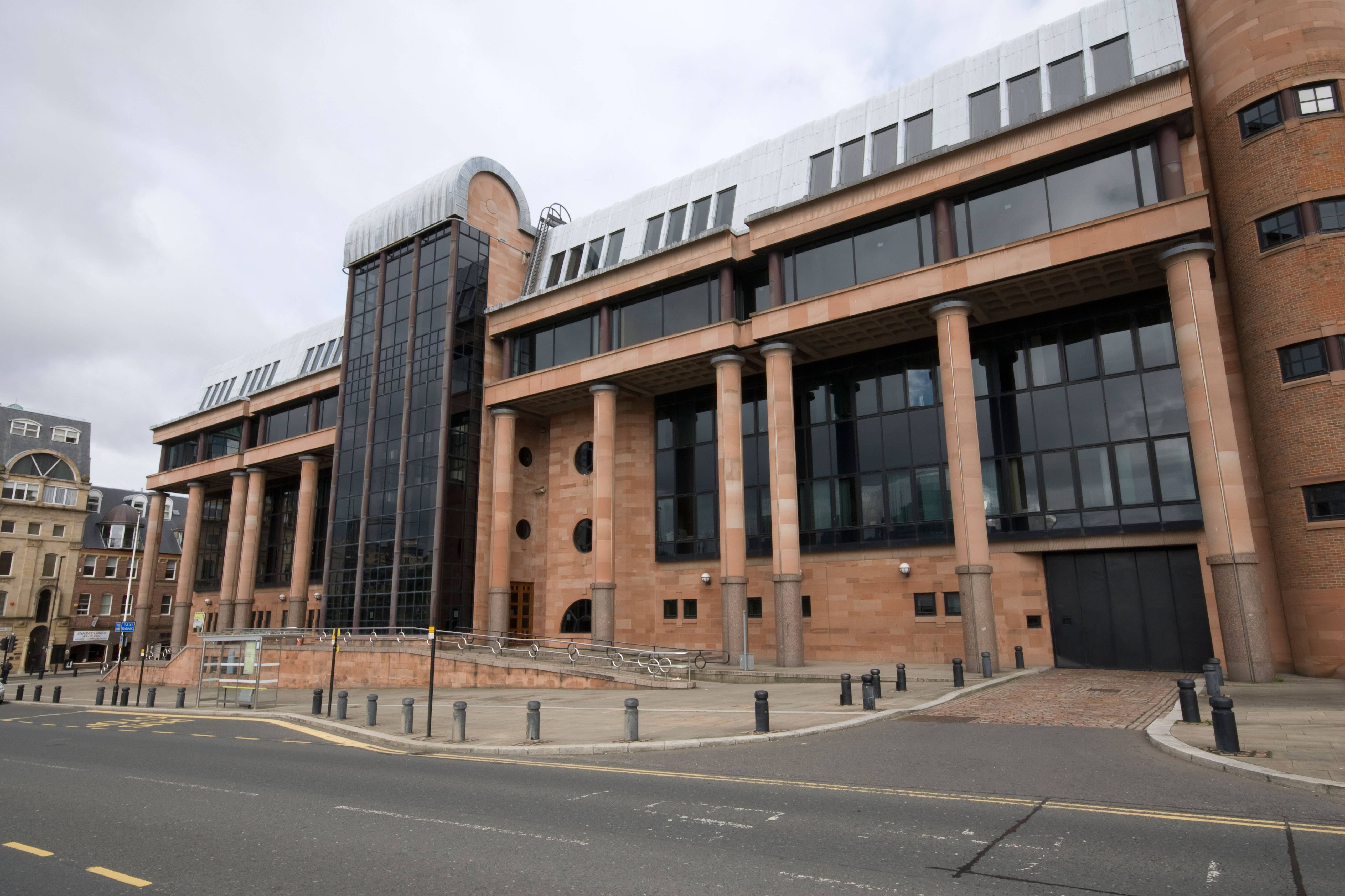 Former police inspector Lee Morgan appeared at Newcastle Law Courts (Alamy/PA)