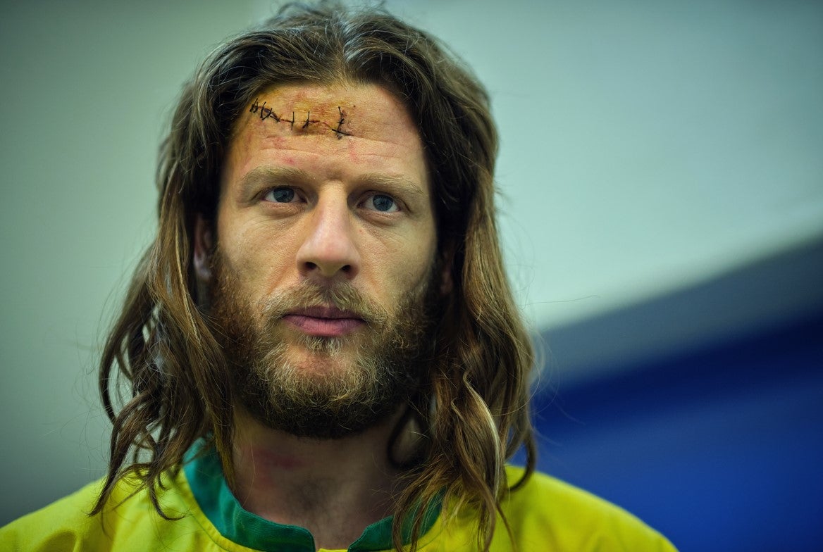 Norton rocking Jesus hair as Tommy Lee Royce in ‘Happy Valley’