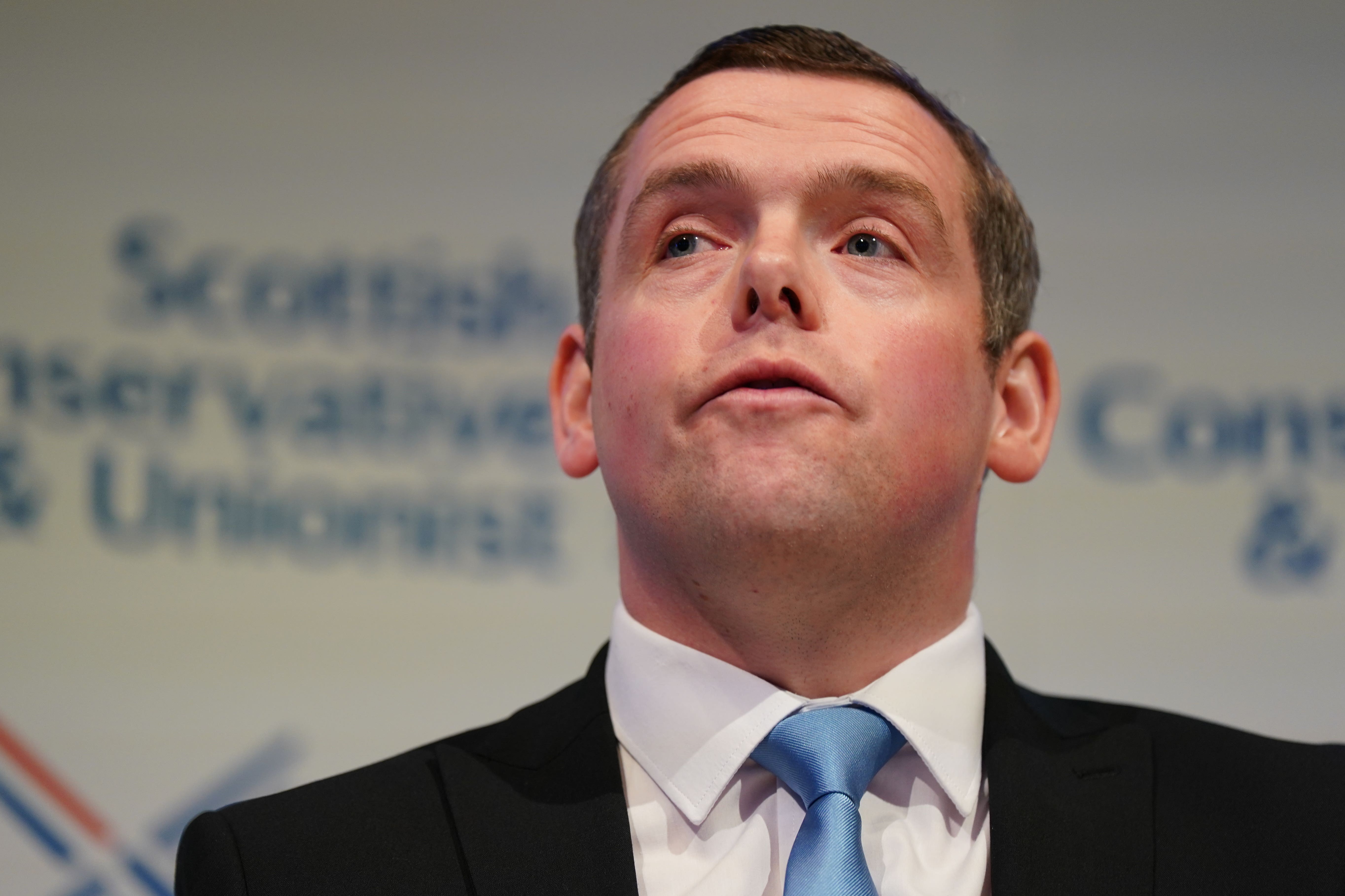 Douglas Ross said it was ‘absolutely bonkers’ that MSPs will debate independence, and not the NHS, when Holyrood returns on Tuesday (Jacob King/PA)