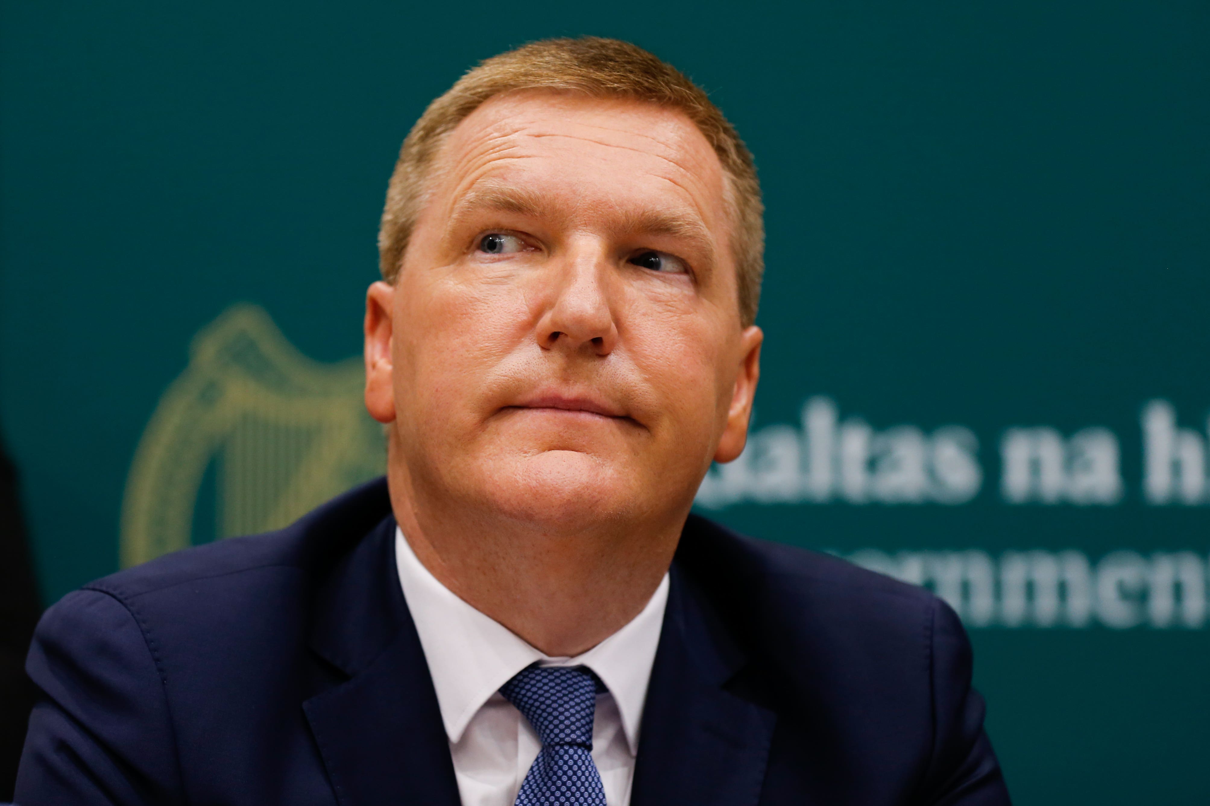 Ireland’s finance minister Michael McGrath said the inflation rate has peaked (PA)