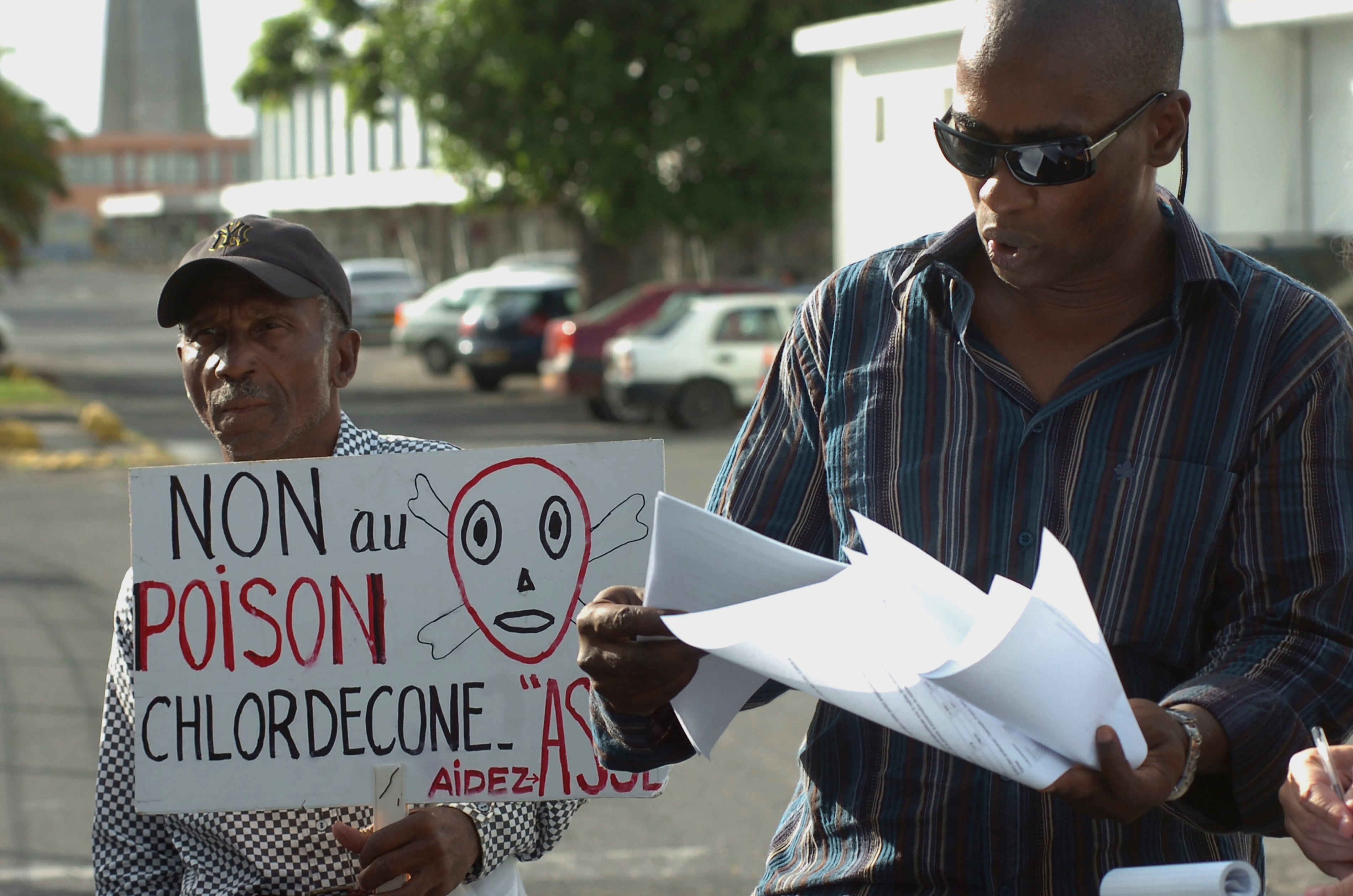 Guadeloupe Caribbean France Pesticide Fight