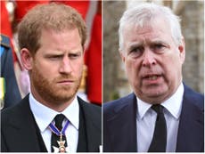  Harry addresses Prince Andrew scandal in new book, reports claim