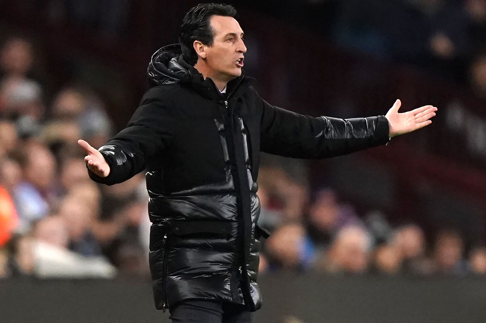 Aston Villa manager Unai Emery wants a cup run this season. (Tim Goode/PA)