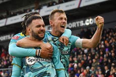 Southampton see off Crystal Palace after James Ward-Prowse’s set-piece winner in hard-fought clash