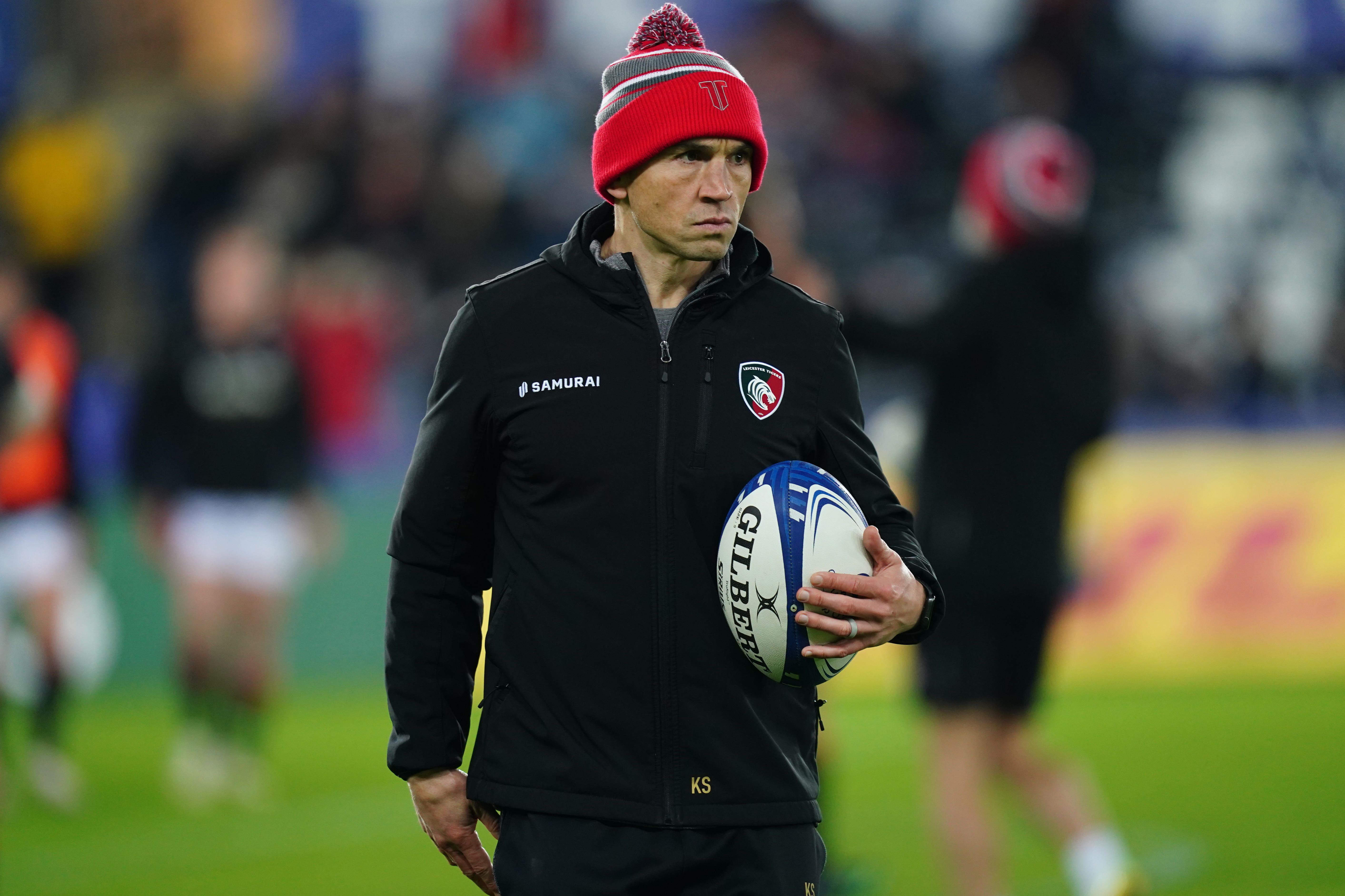 Kevin Sinfield is comfortable challenging England head coach Steve Borthwick (David Davies/PA)