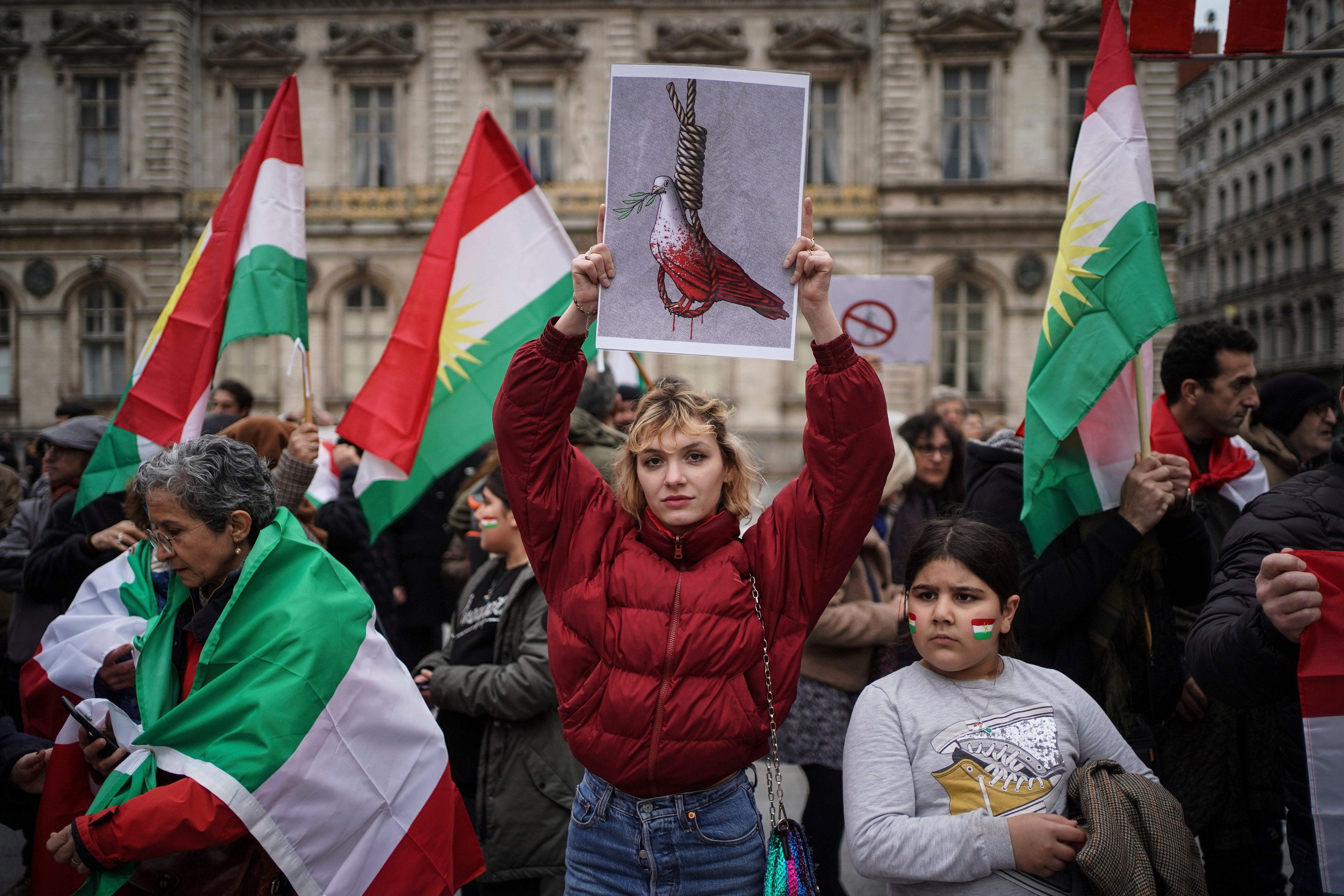 Europe Iran Protests