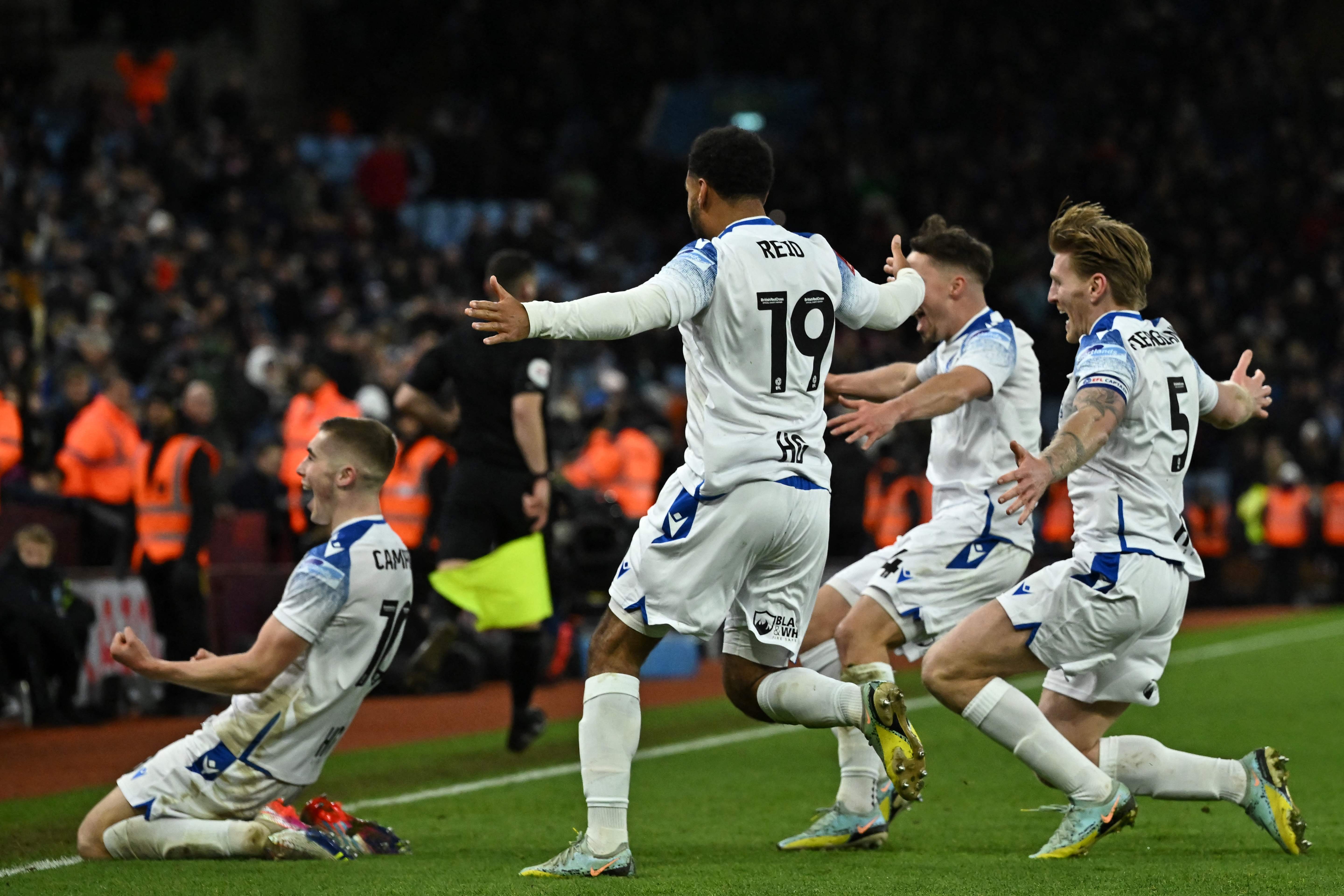 Stevenage humbled Aston Villa in the FA Cup