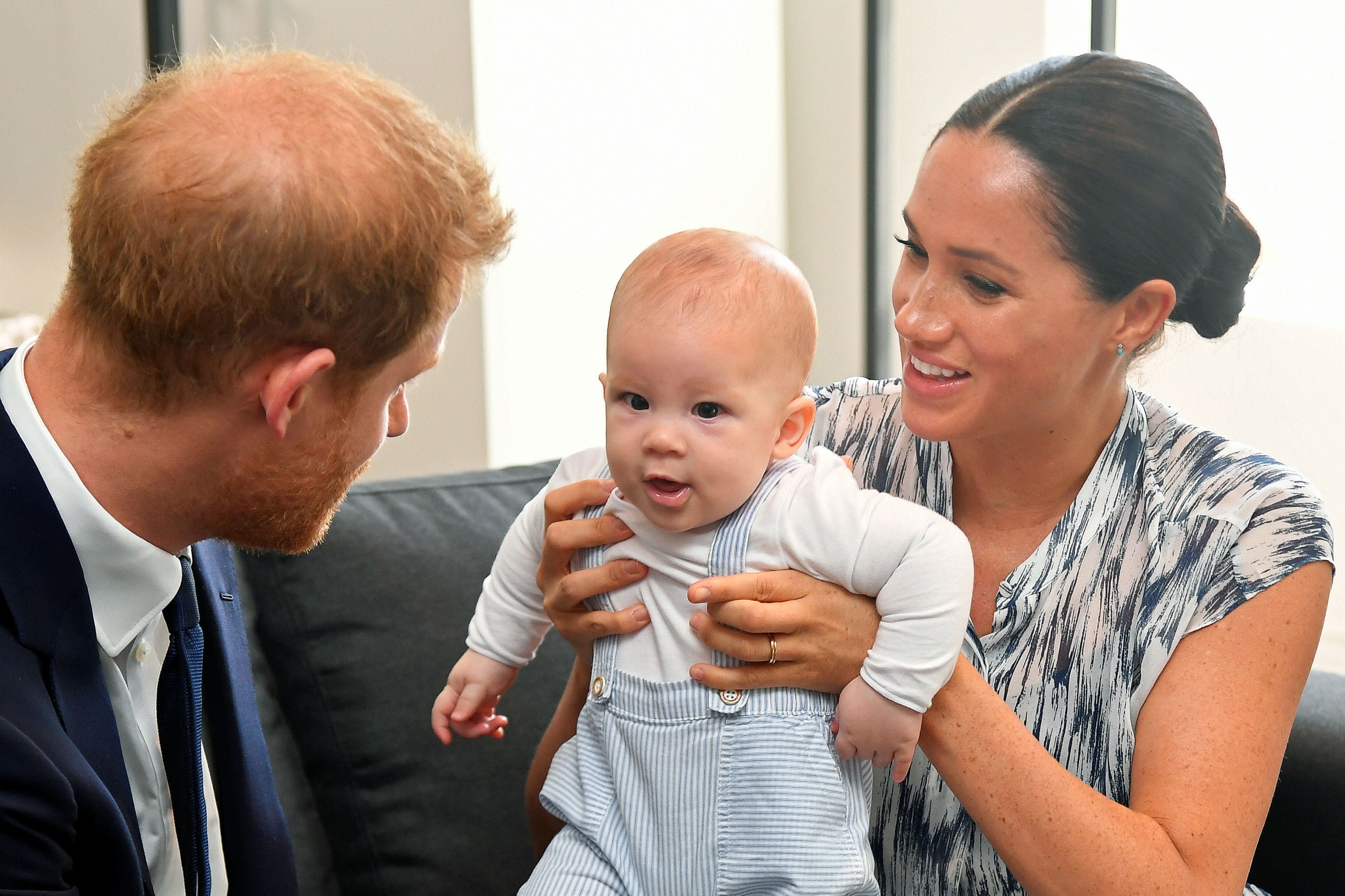 Archie as a baby (Toby Melville/PA)